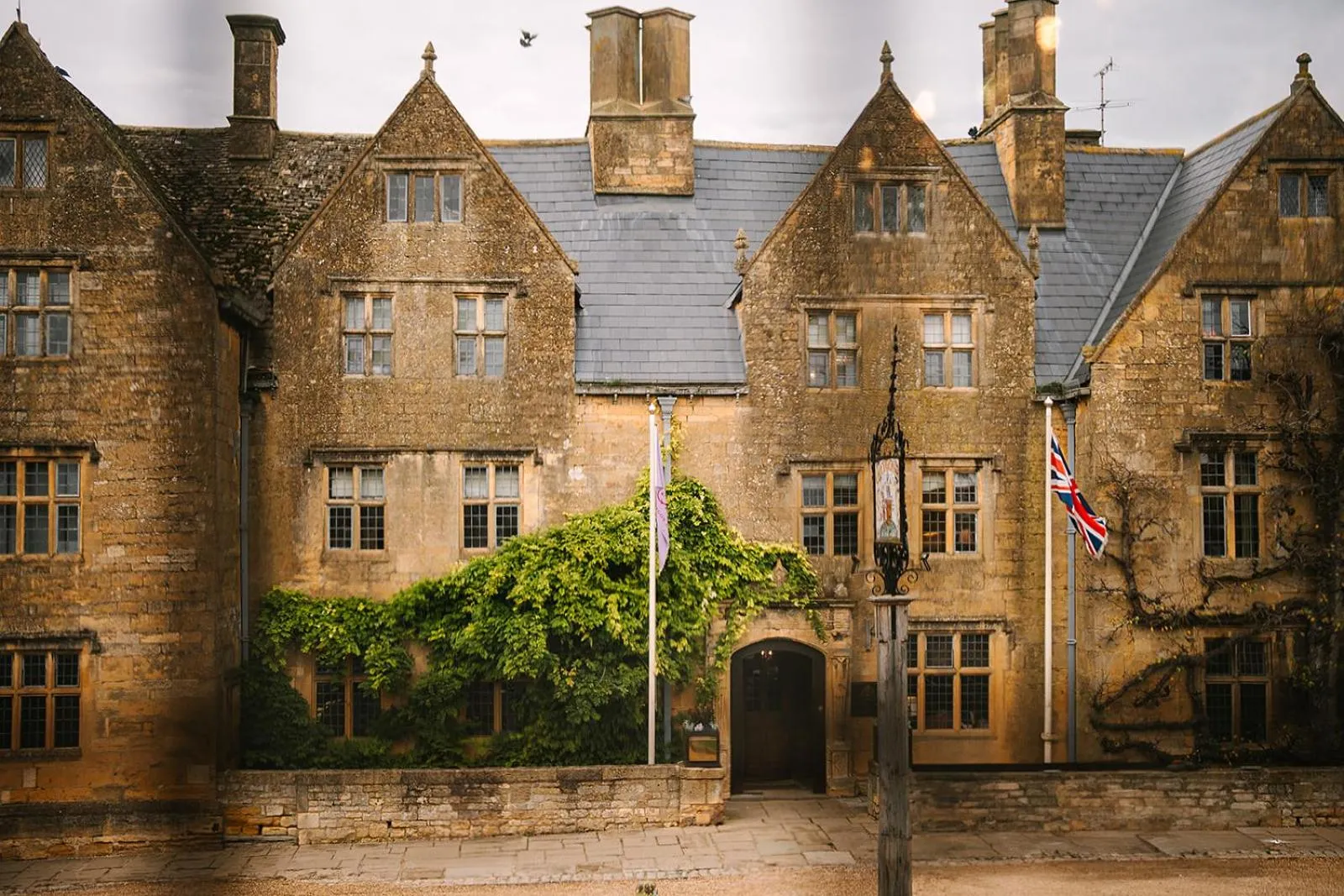 Property building in The Lygon Arms - an Iconic Luxury Hotel