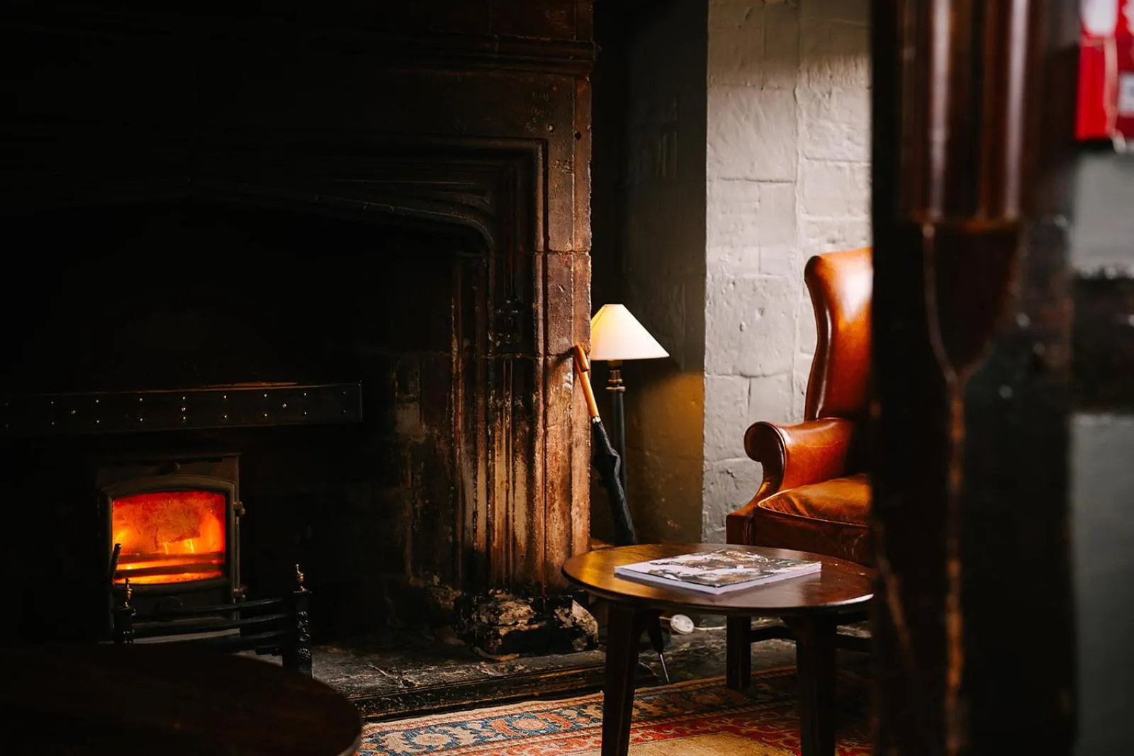Living room in The Lygon Arms - an Iconic Luxury Hotel