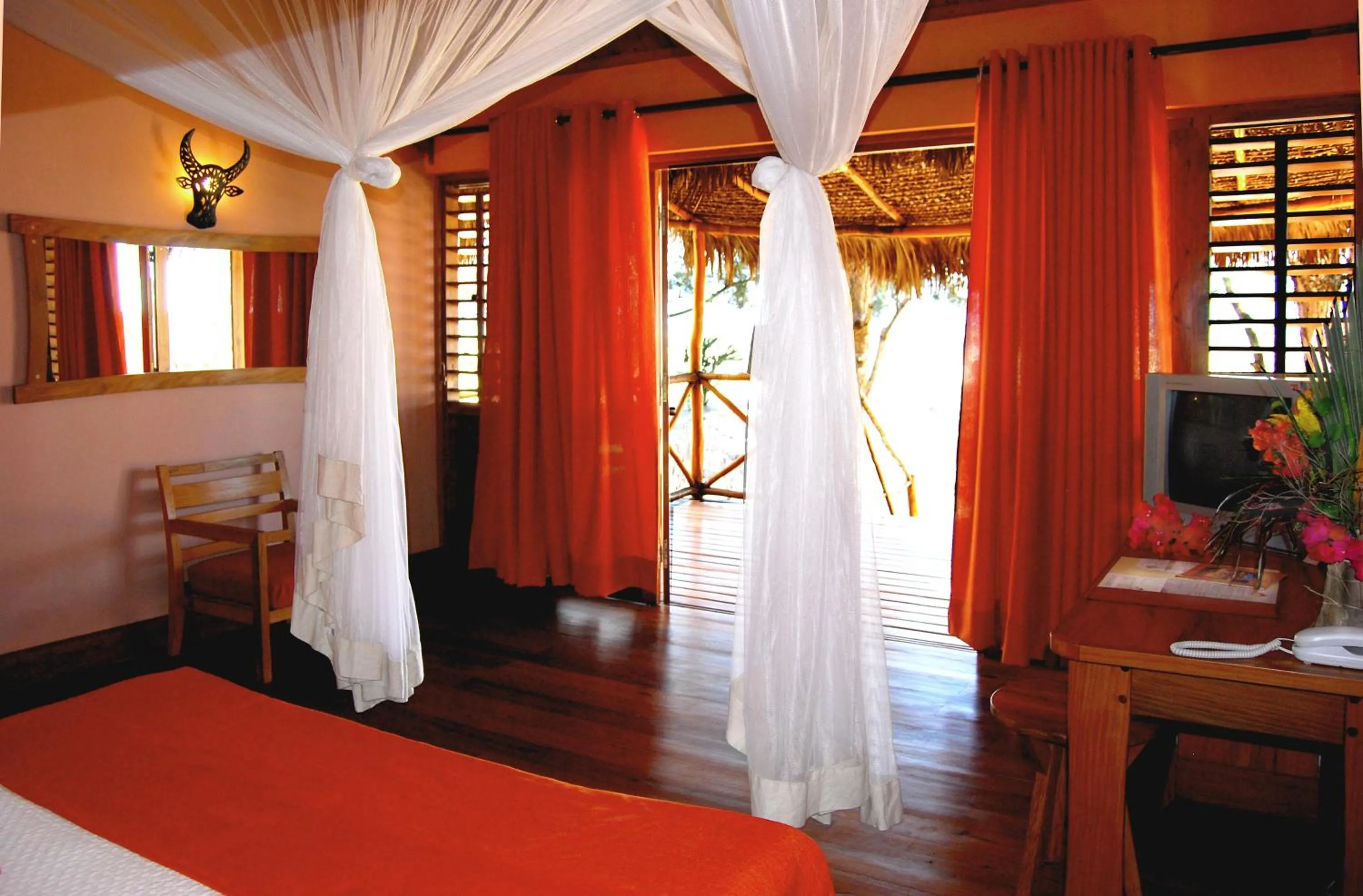 Bed in Hôtel Palissandre MORONDAVA