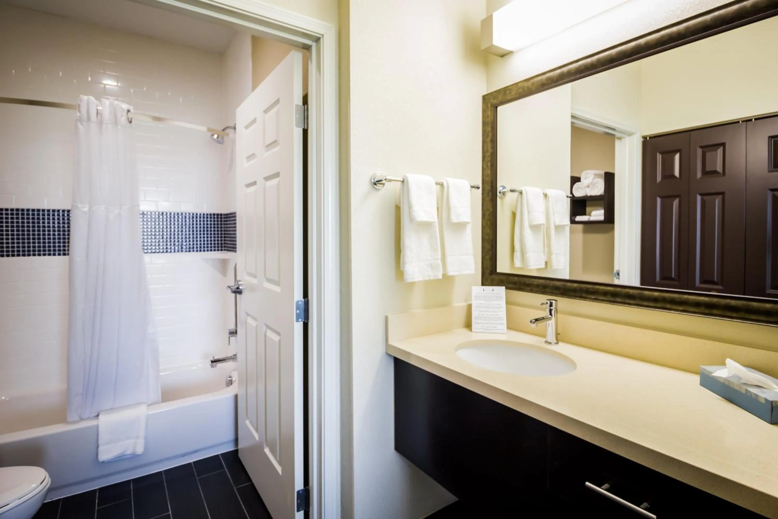 Bathroom in Staybridge Suites Plano - Legacy West Area by IHG