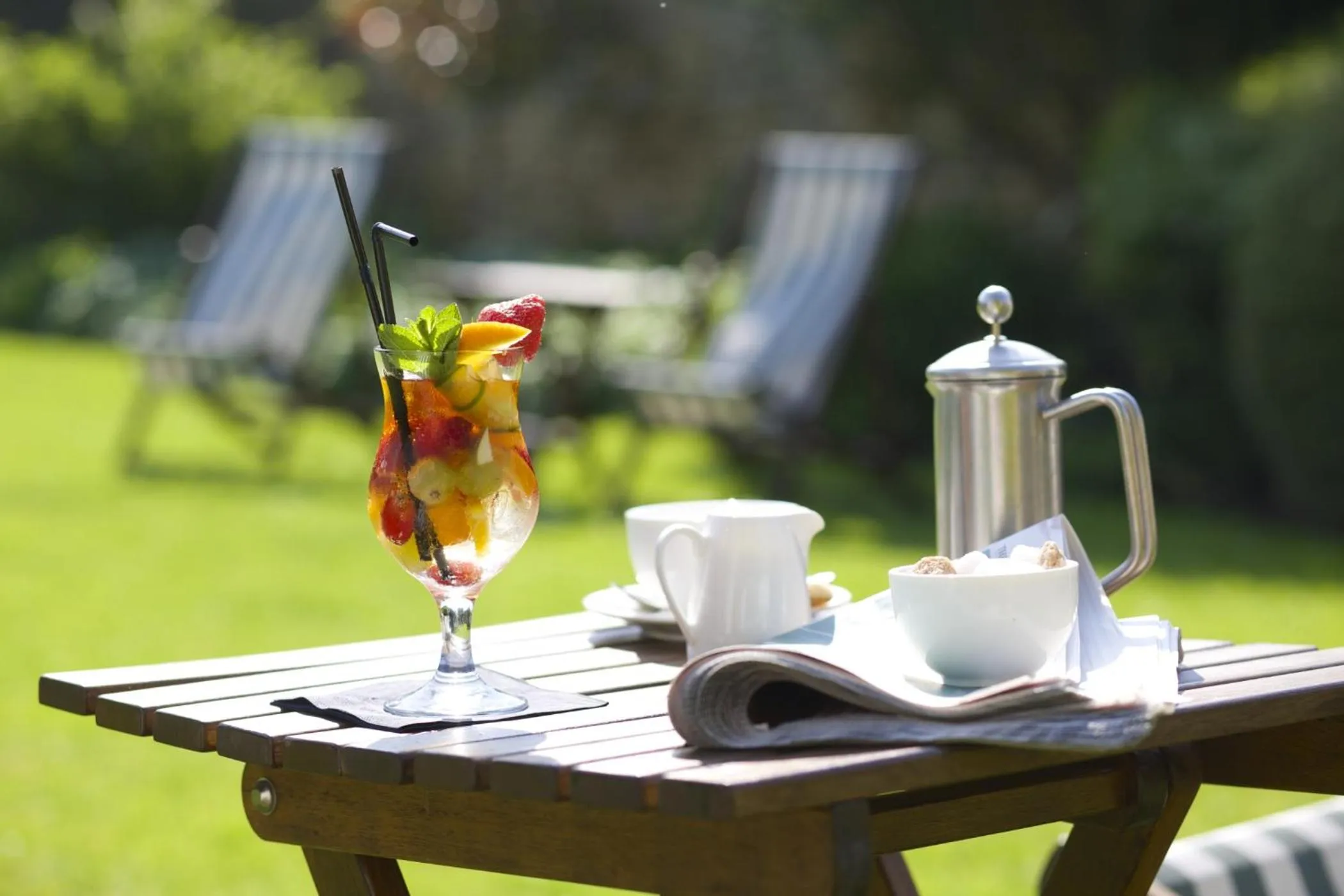 Garden in The Broadway Hotel