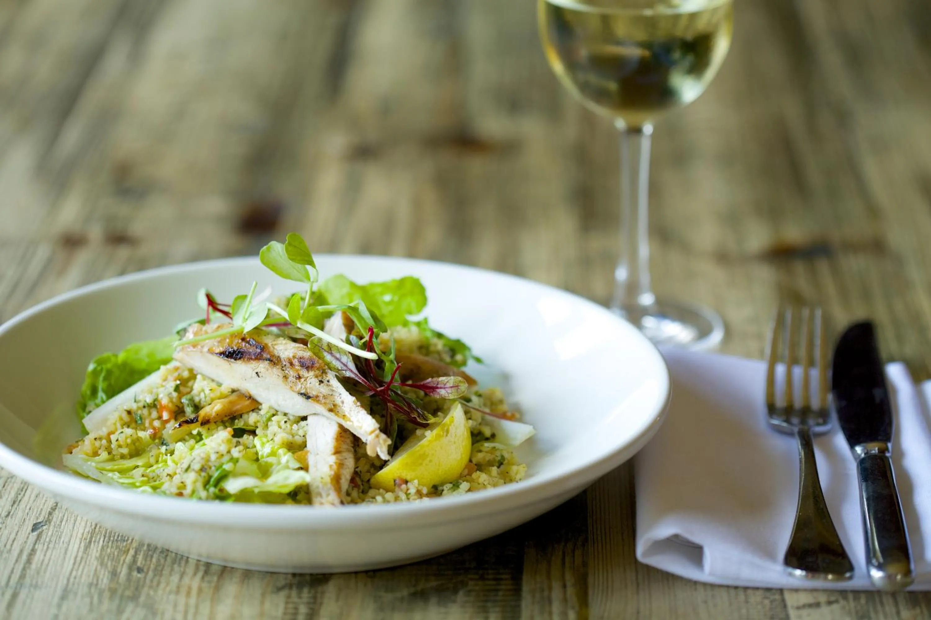 Food close-up in The Broadway Hotel