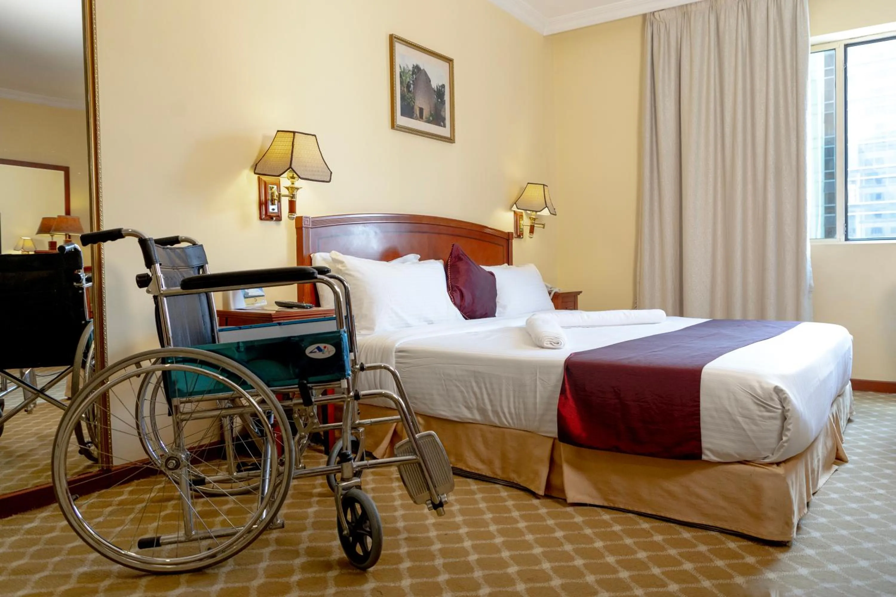 Bed in Dreamliner Hotel