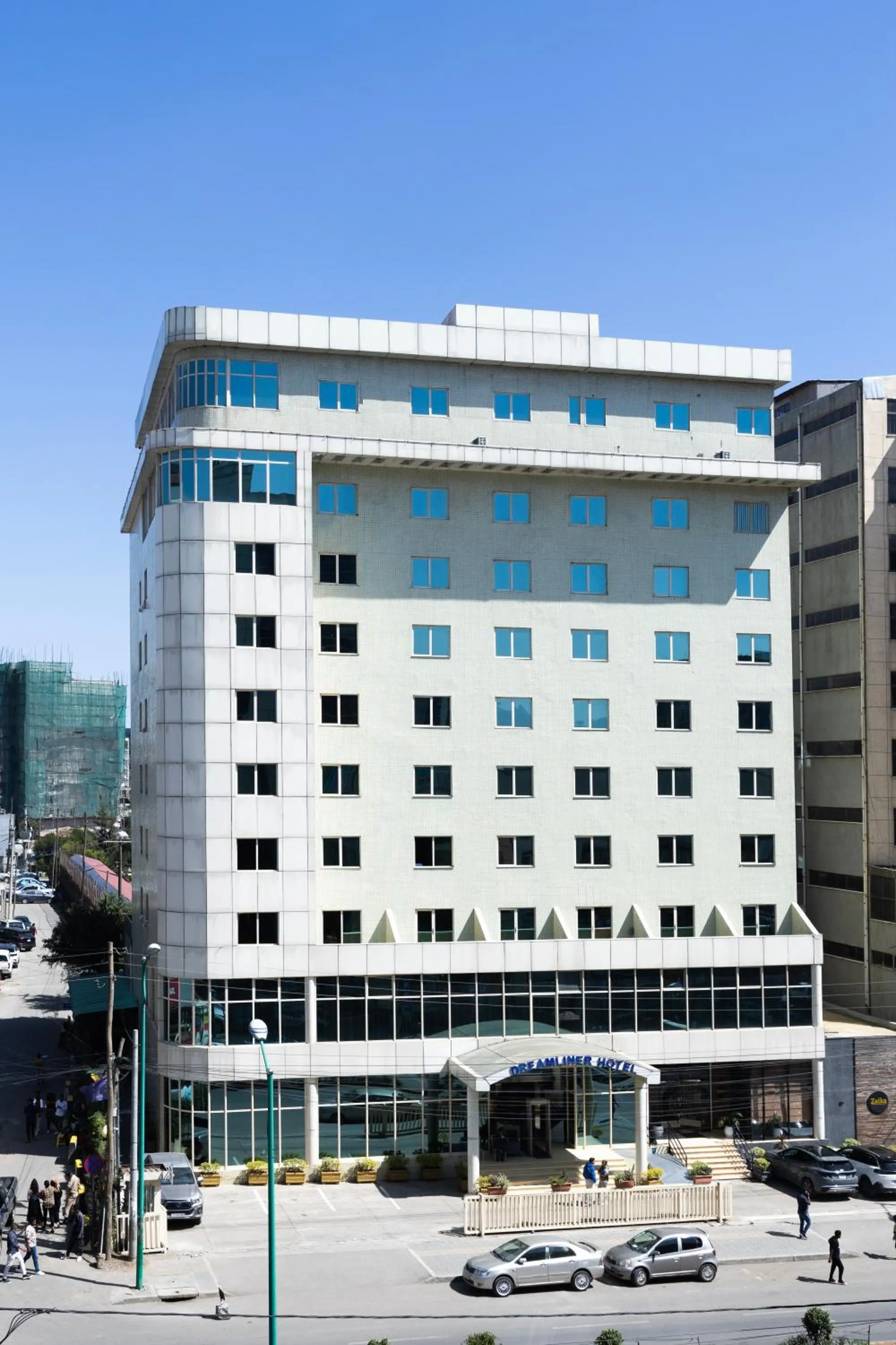 Property building in Dreamliner Hotel