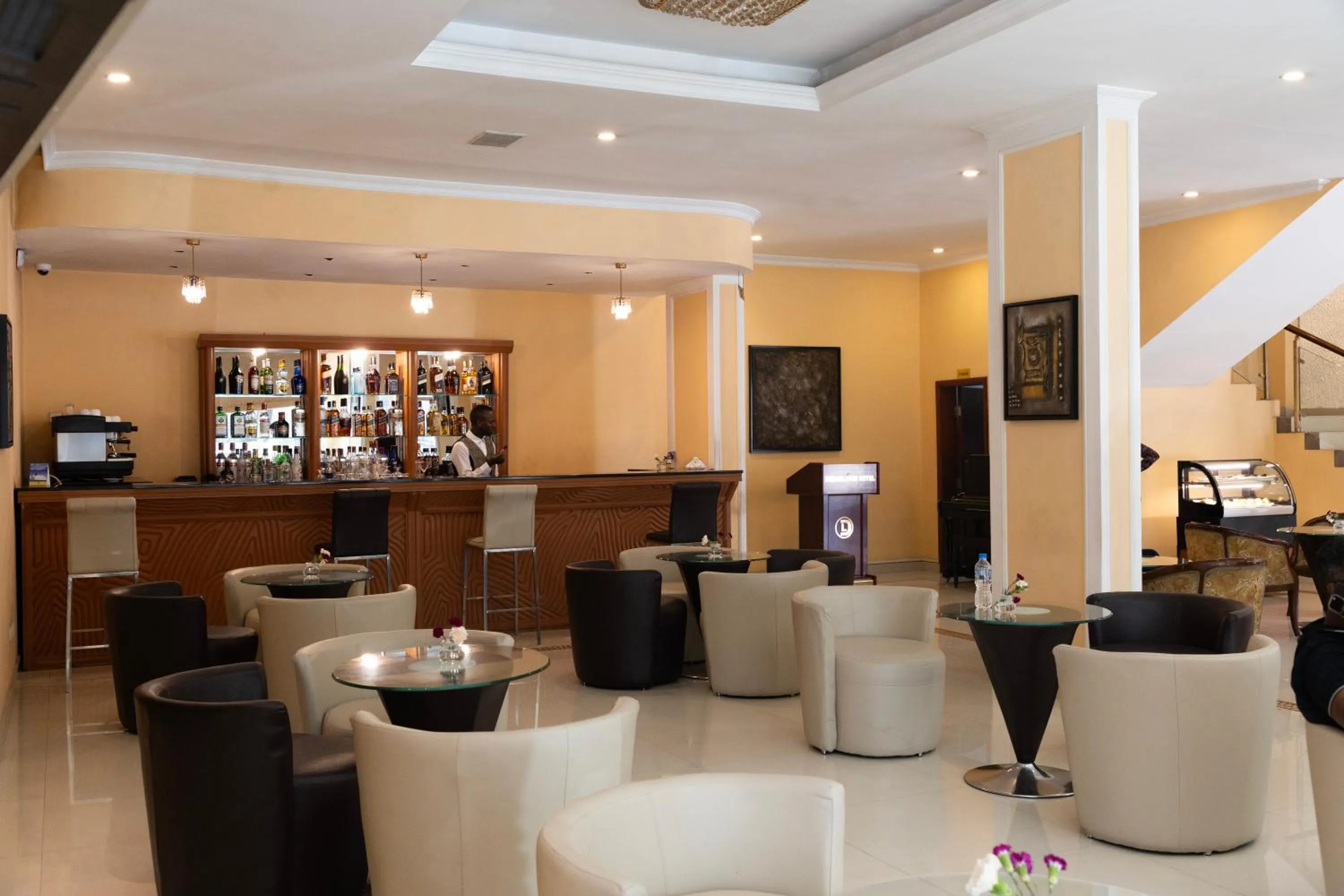 Lounge or bar in Dreamliner Hotel