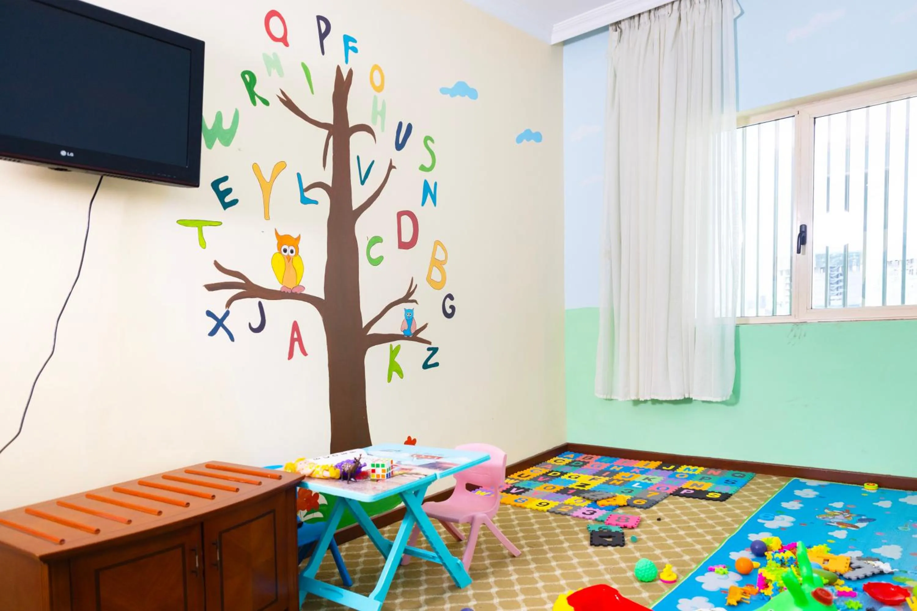 Children play ground in Dreamliner Hotel