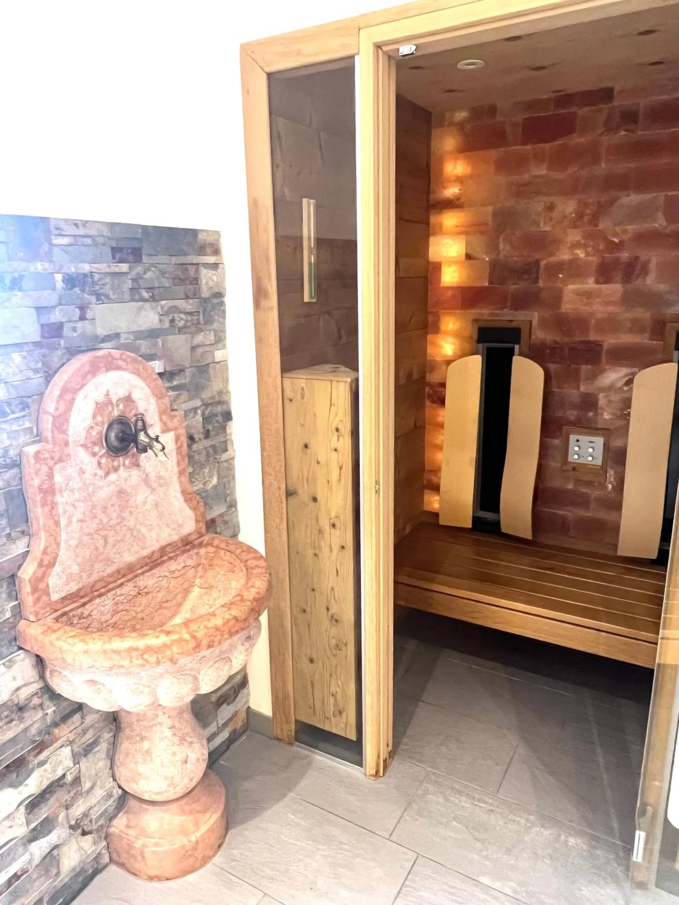 Sauna in Hotel-Skischule Krallinger