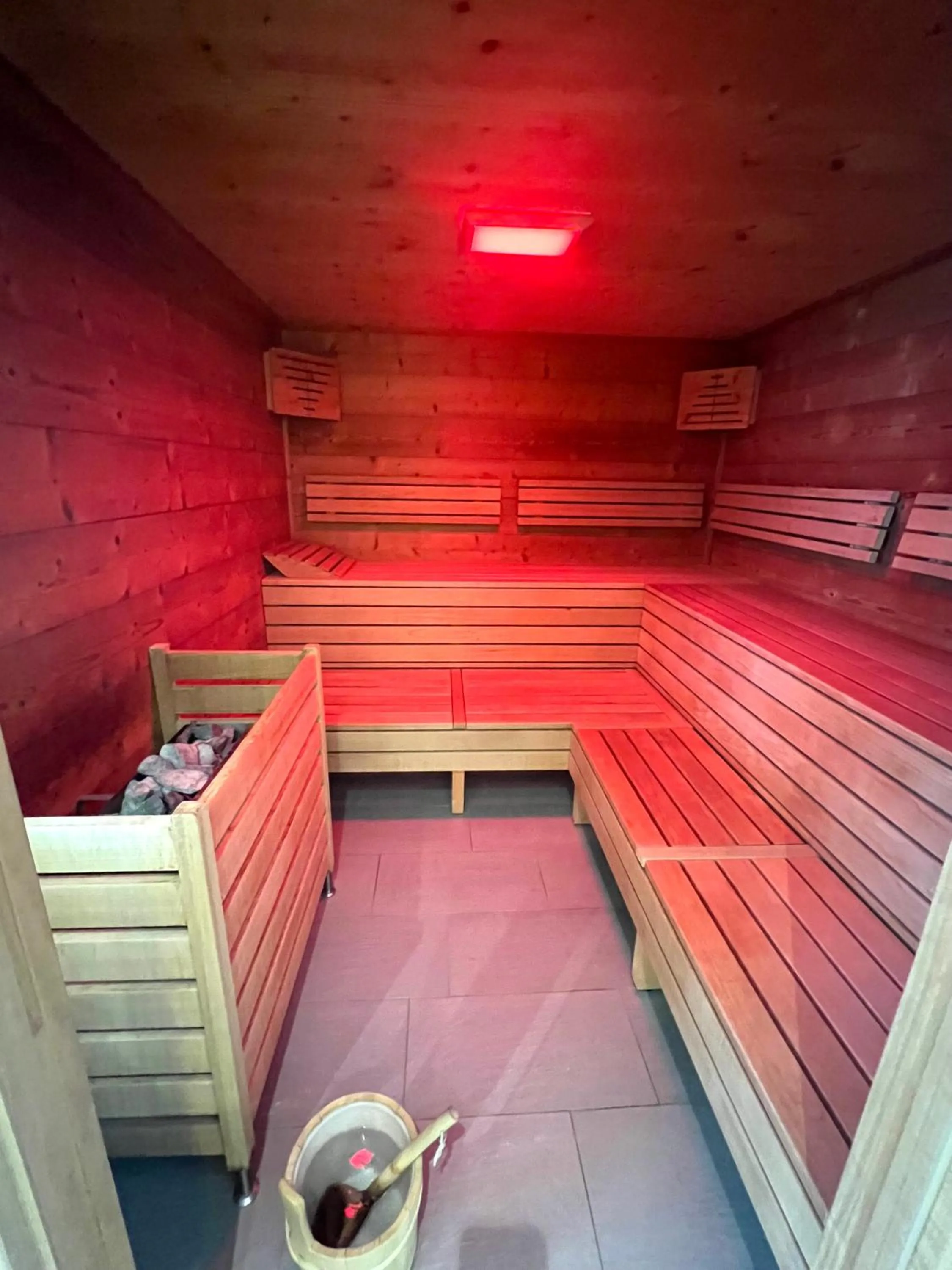 Sauna in Hotel-Skischule Krallinger