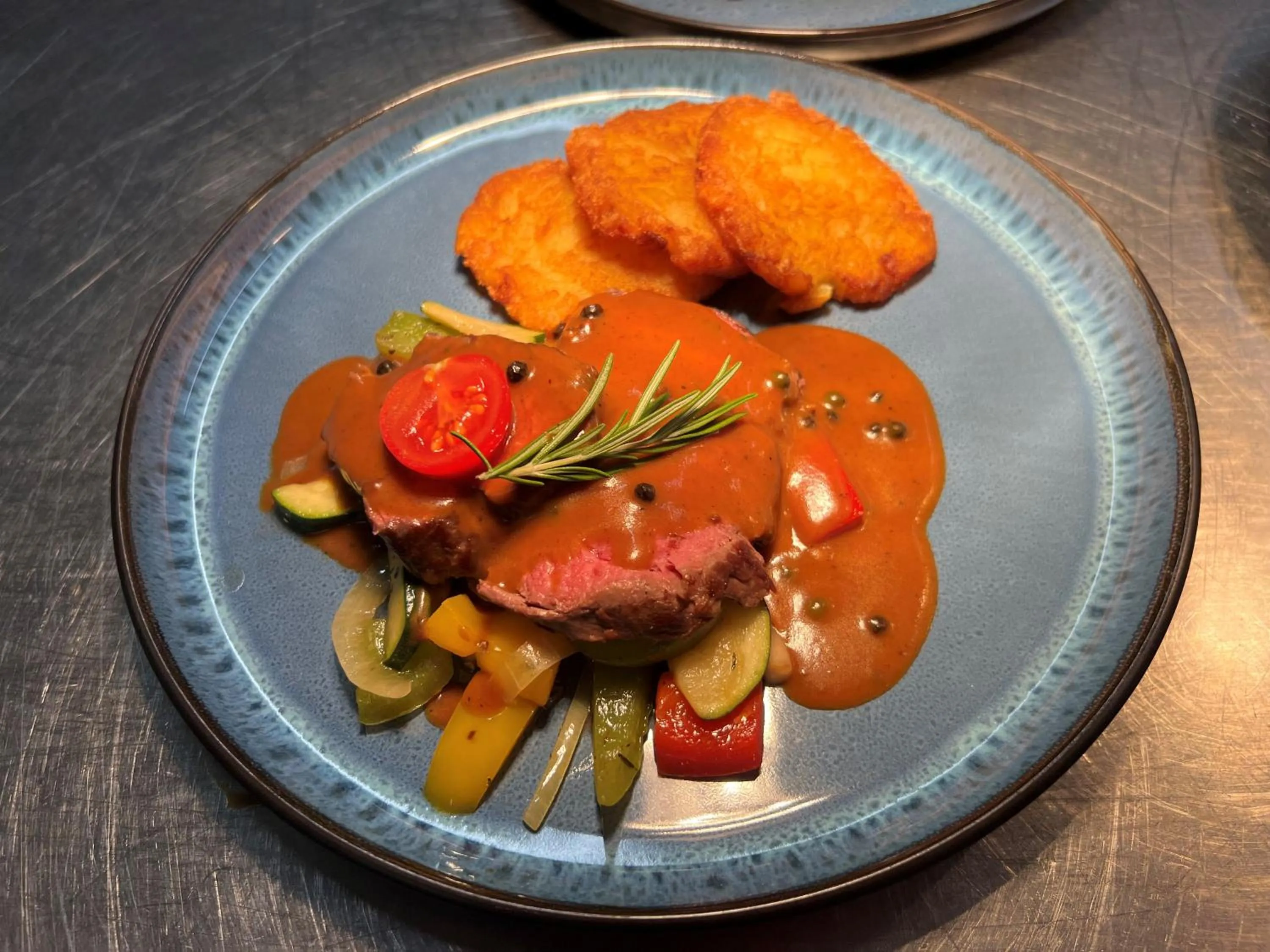 Dinner in Andi's Skihotel