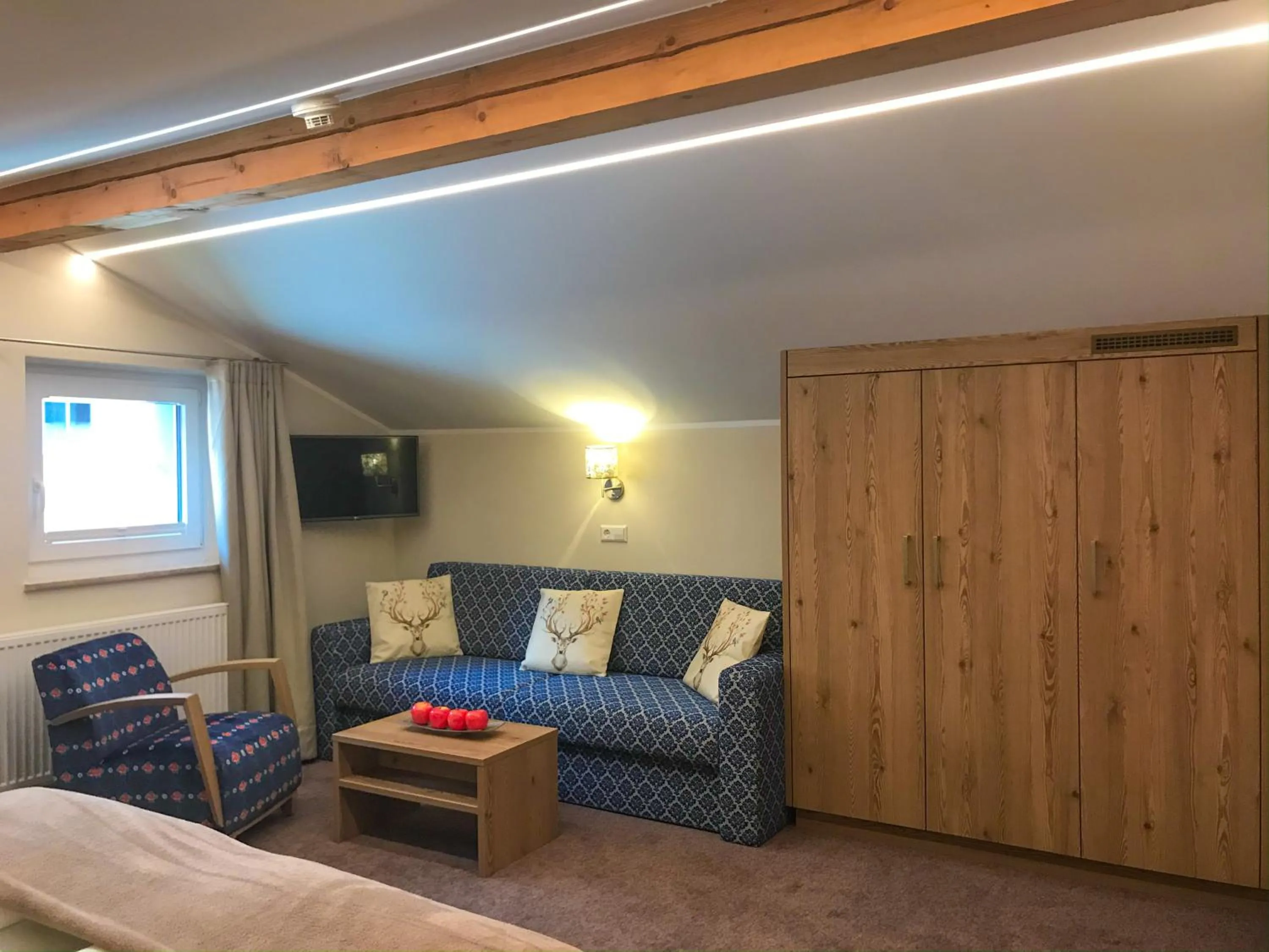 Living room in Andi's Skihotel