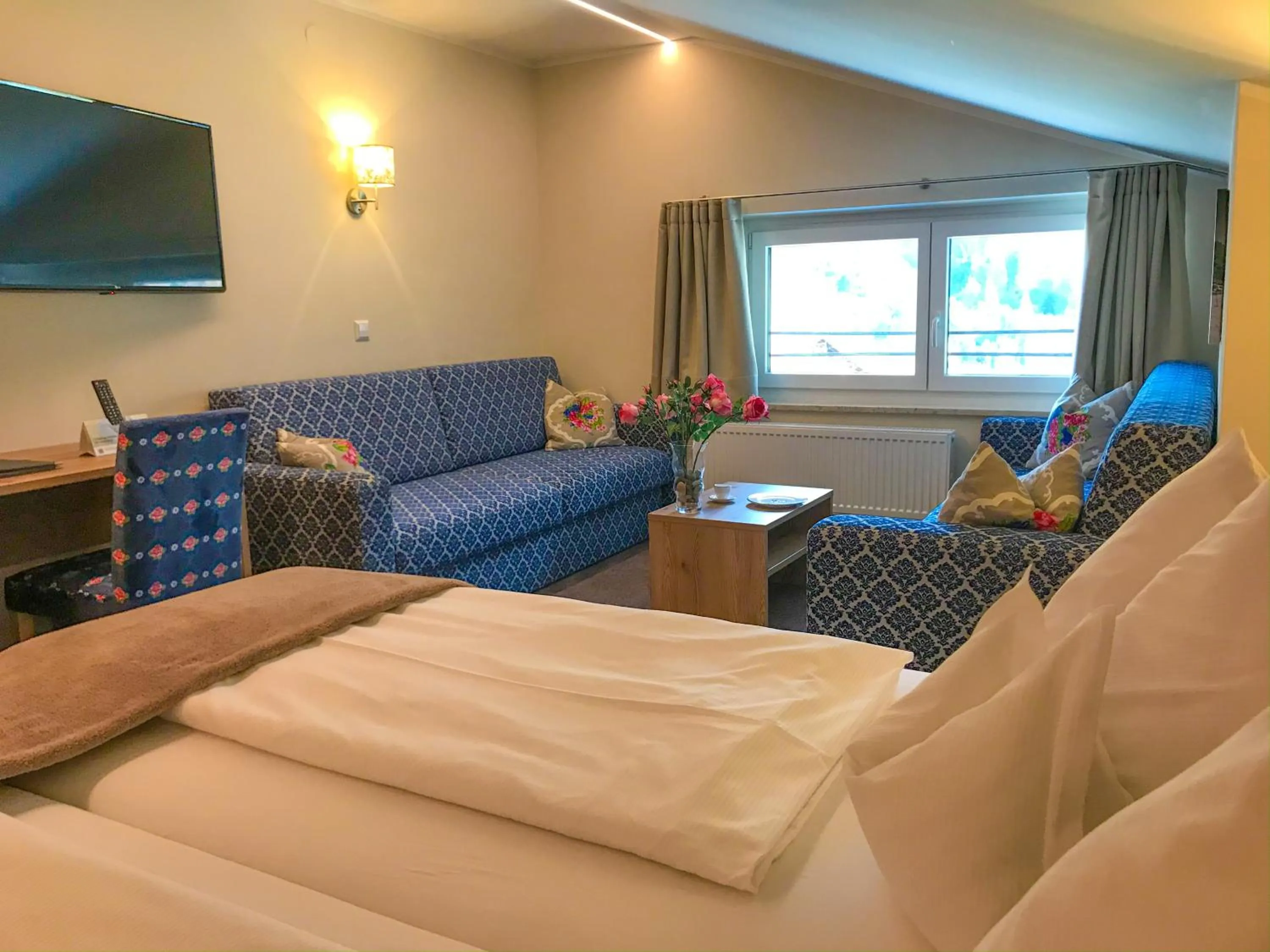 Living room in Andi's Skihotel