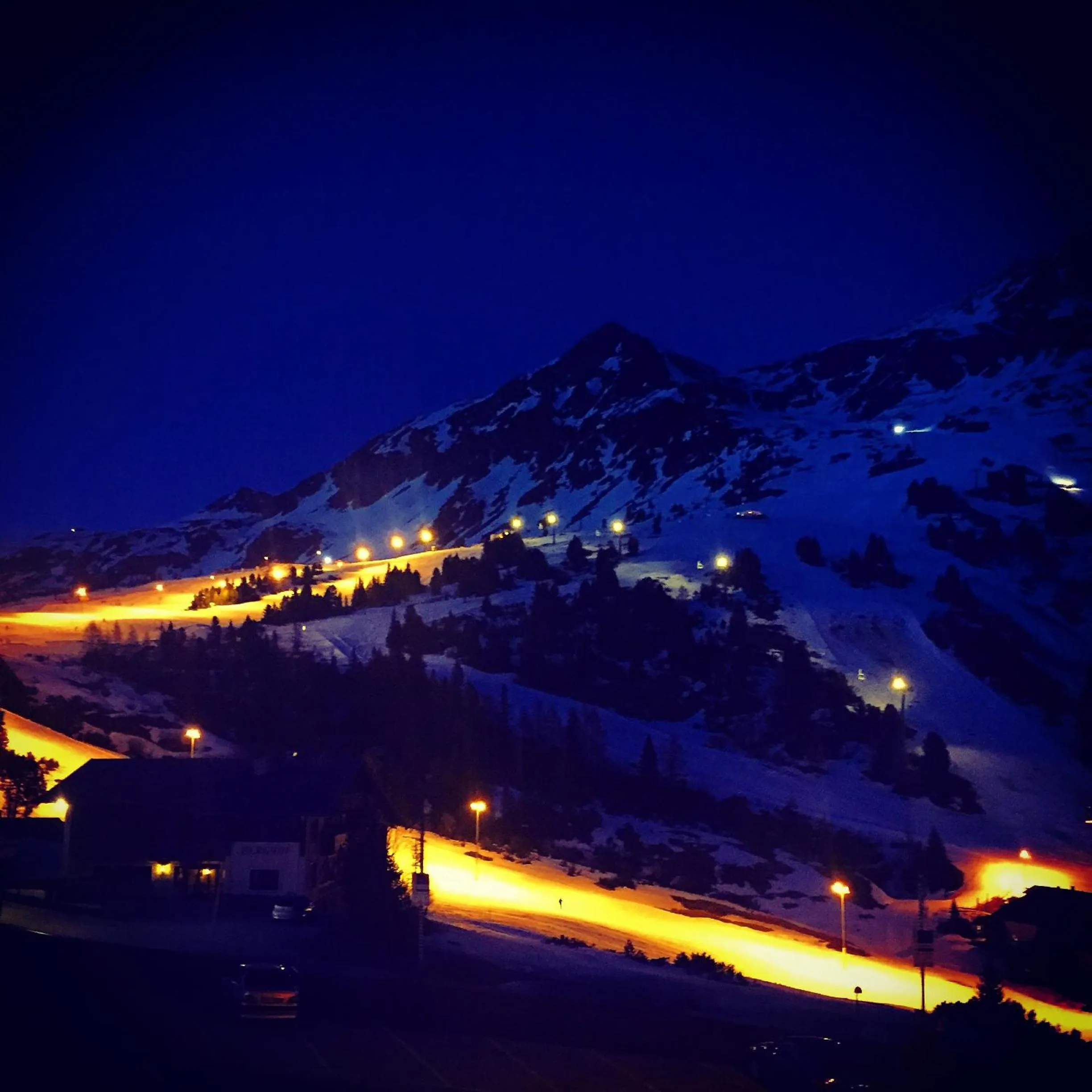 Mountain view in Andi's Skihotel