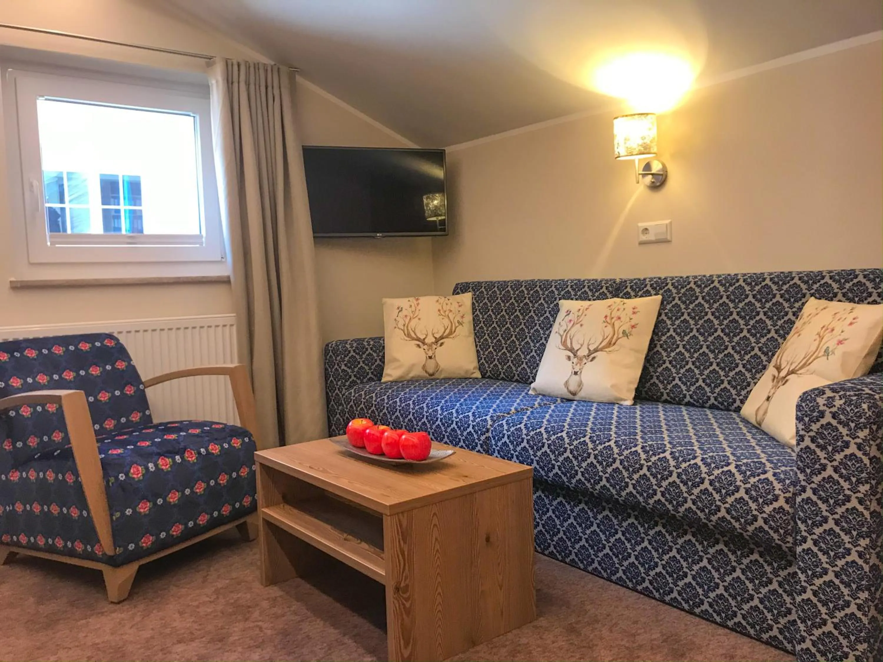 Living room in Andi's Skihotel