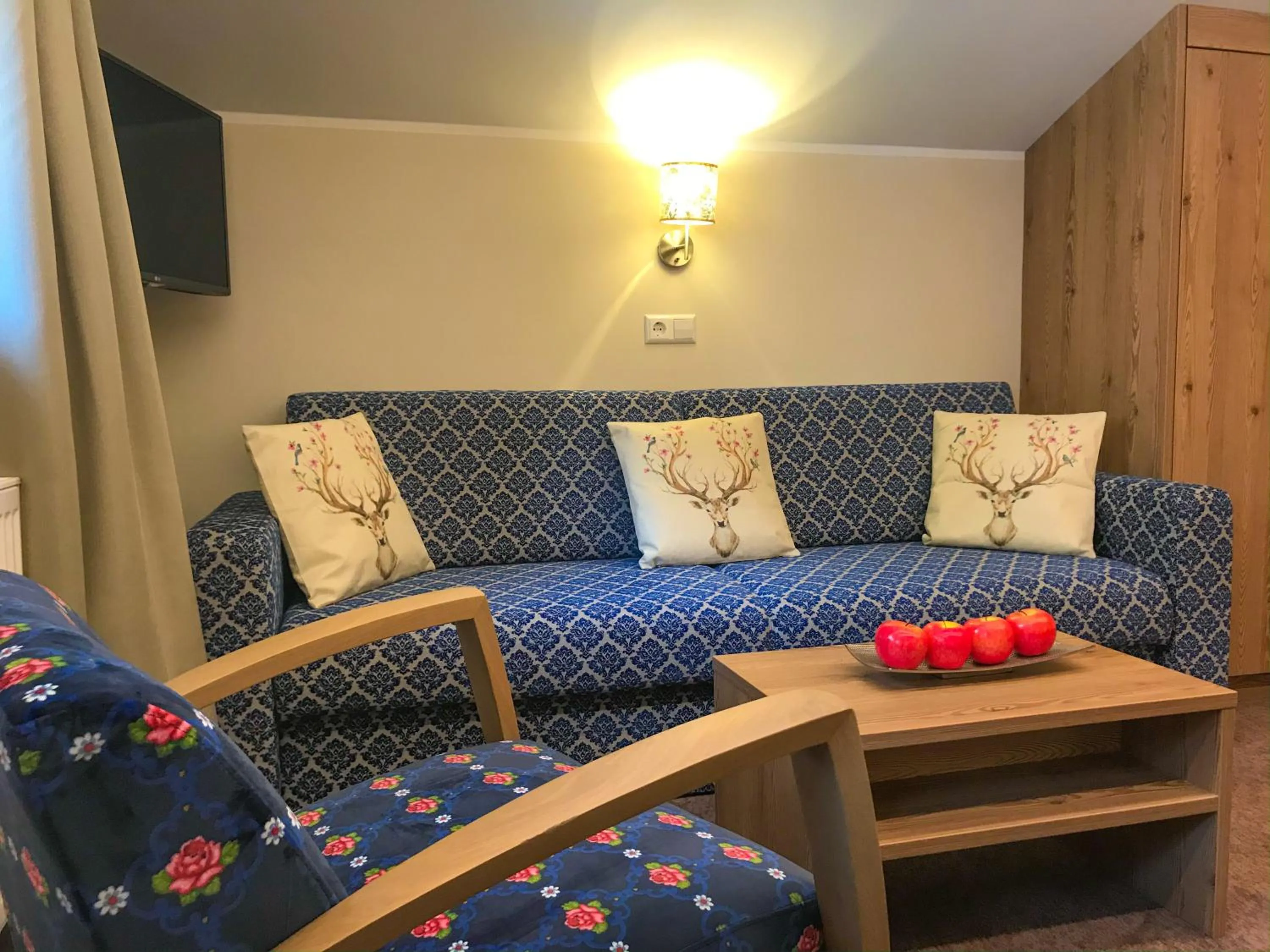 Living room in Andi's Skihotel