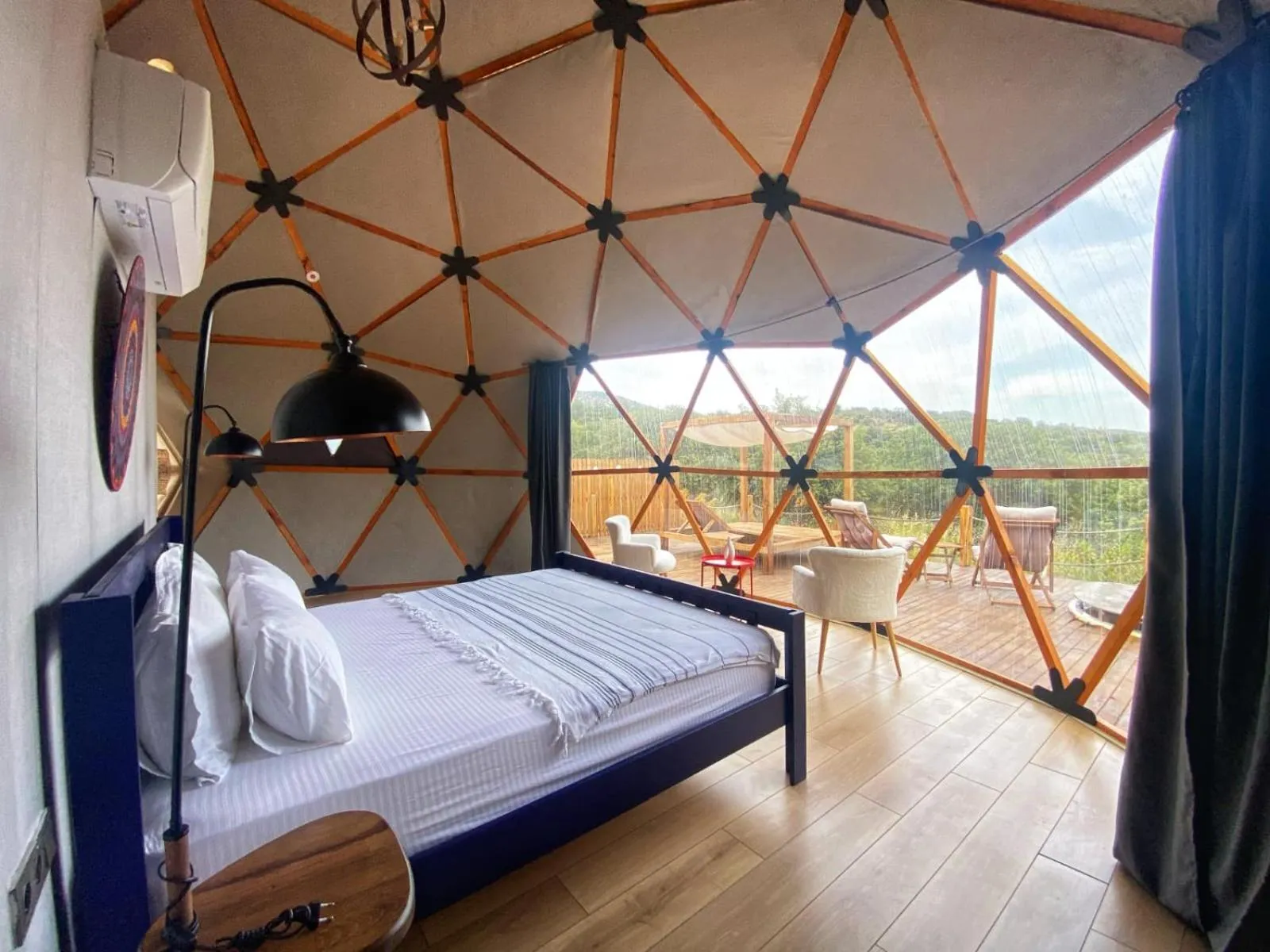 Bed in Bodrum Dome Suites