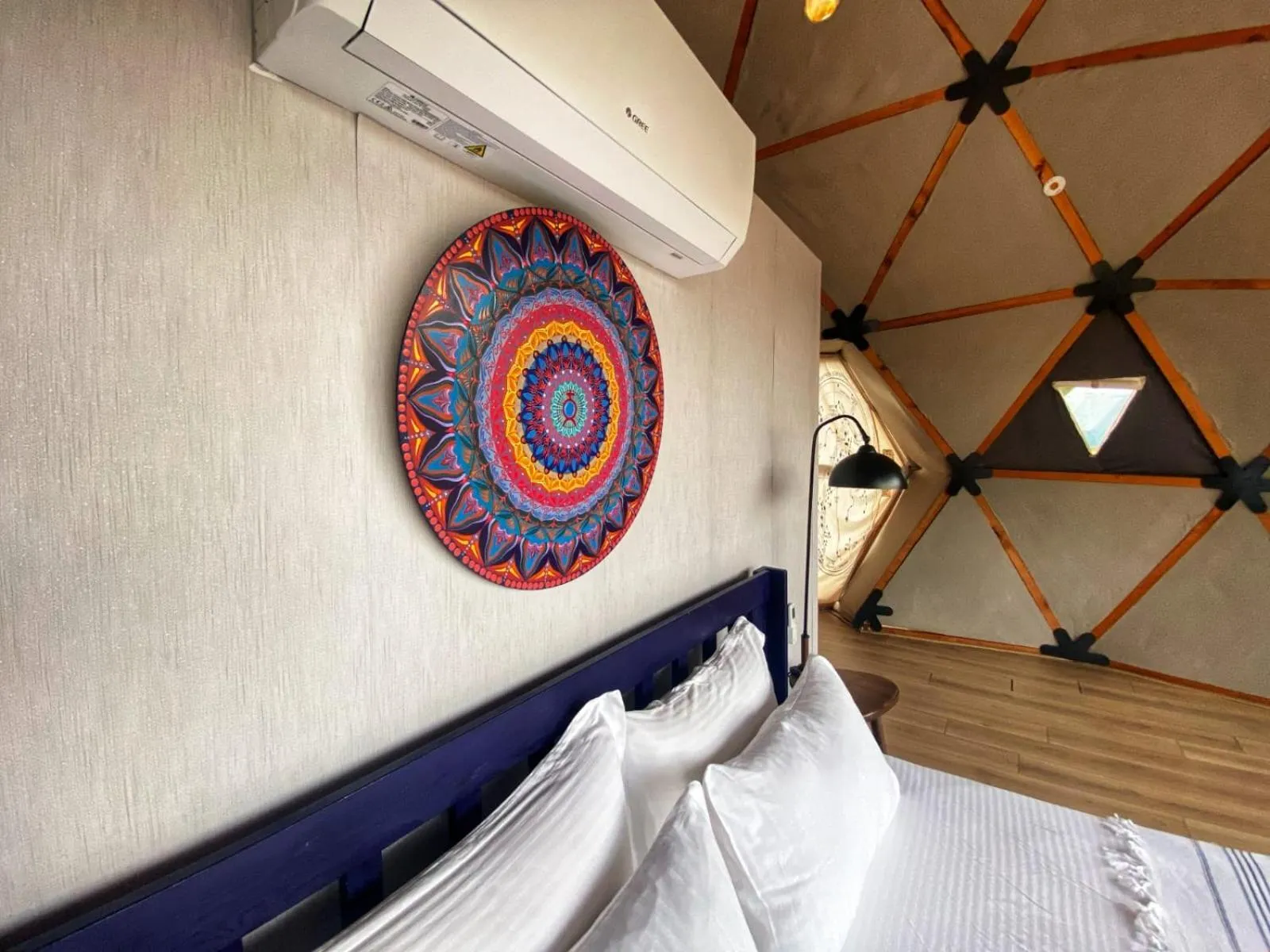 Bed in Bodrum Dome Suites