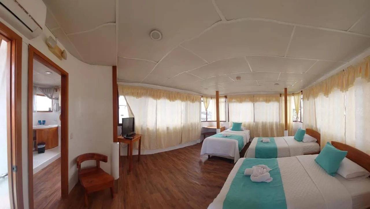 Bed in Hostal Casa Edén