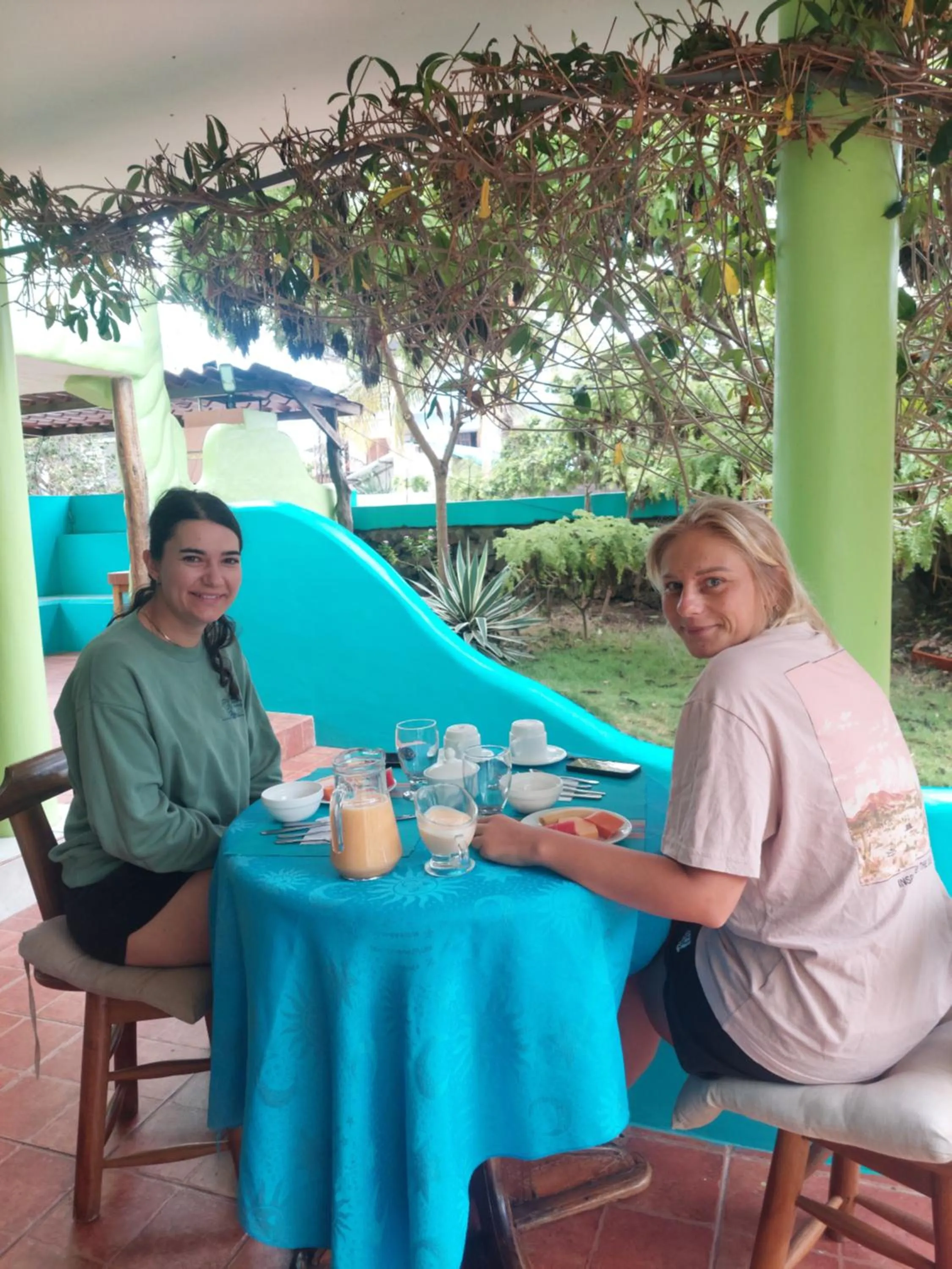 Breakfast in Hostal Casa Edén