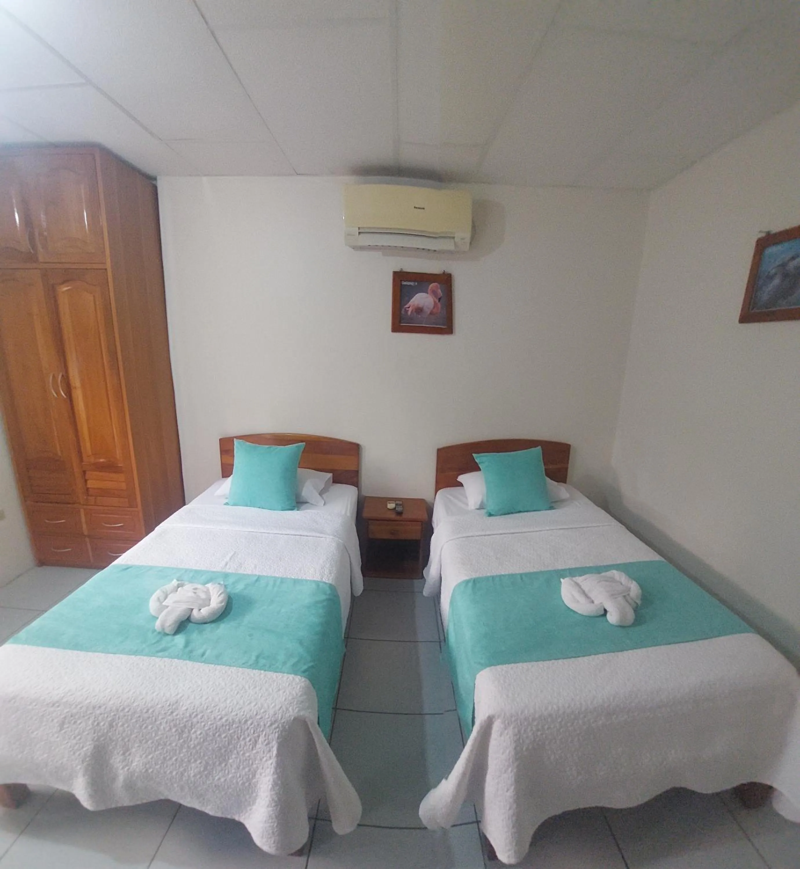 Bed in Hostal Casa Edén