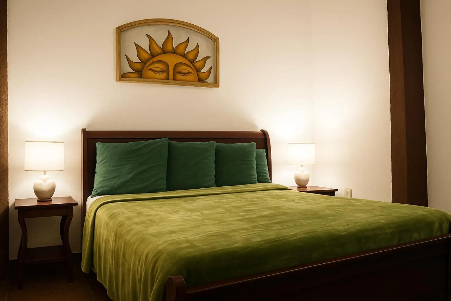 Bed in El Oasis Hotel