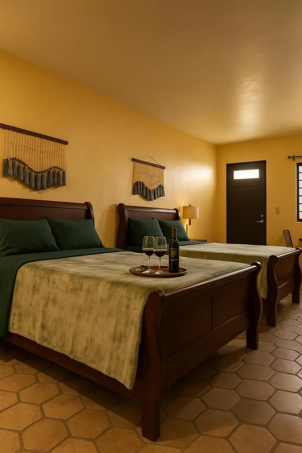 Bed in El Oasis Hotel