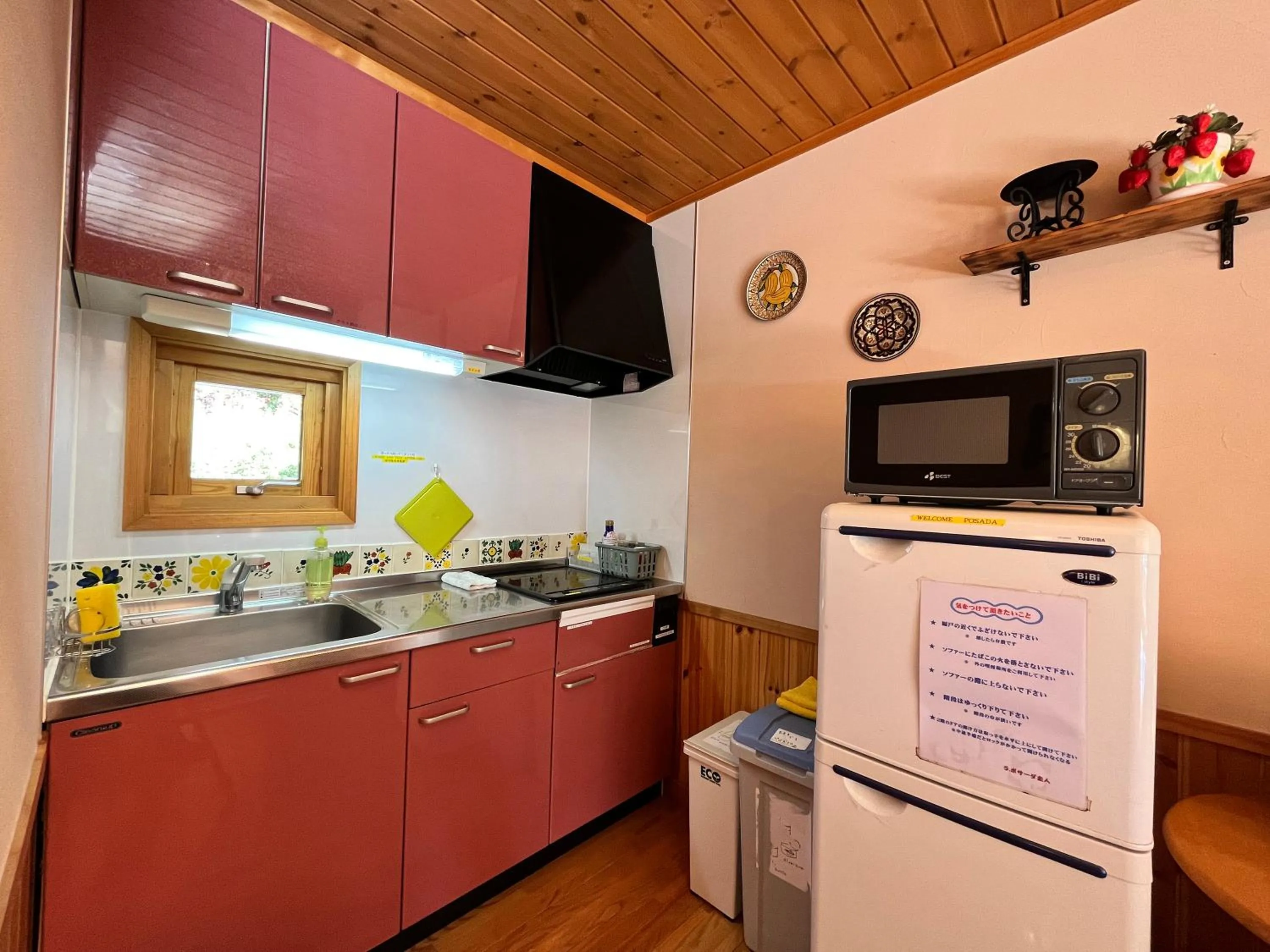 Kitchen or kitchenette in La Posada
