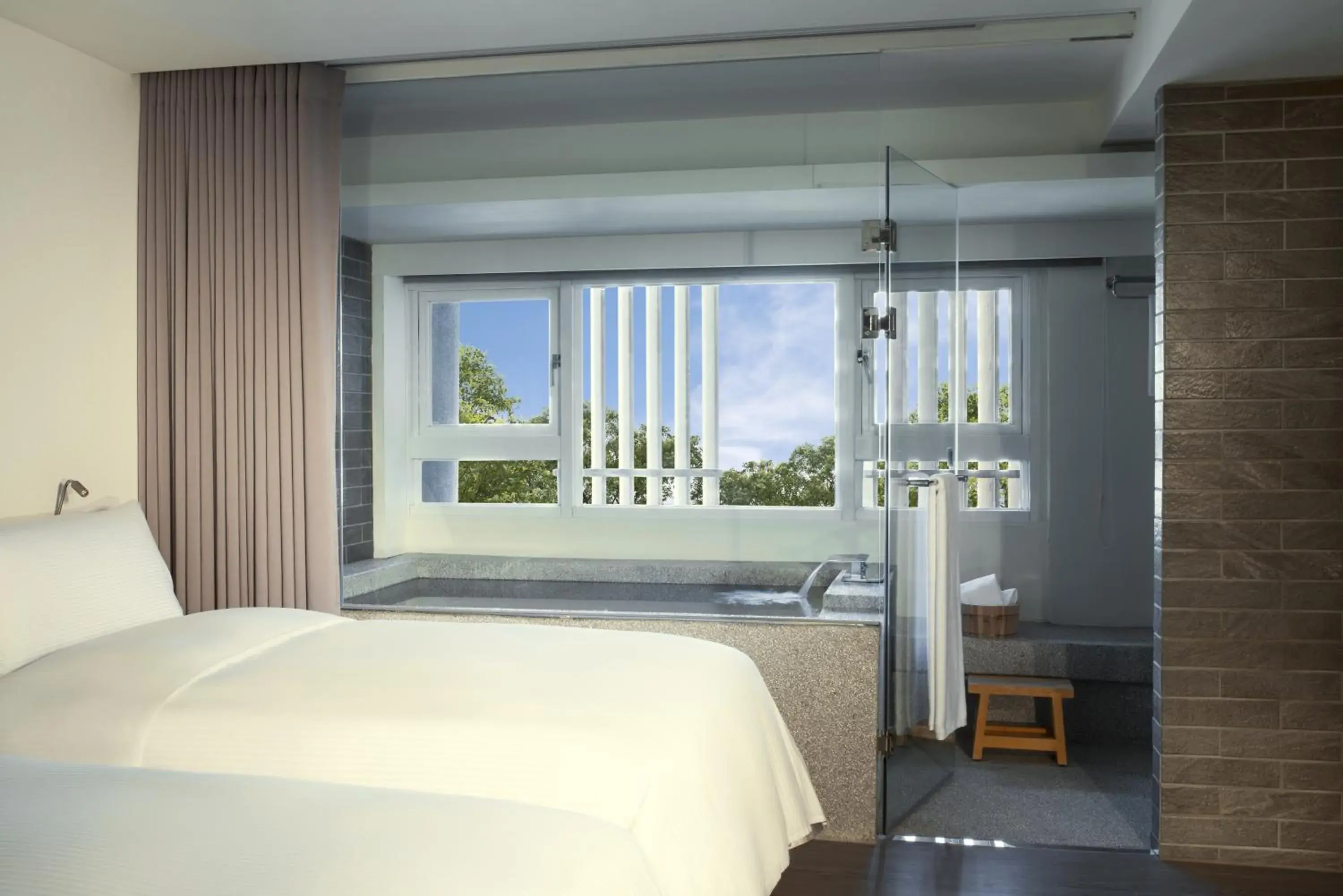 Deluxe Twin Room in Just Sleep Jiao Xi Deluxe Twin Room in Just Sleep Jiao Xi