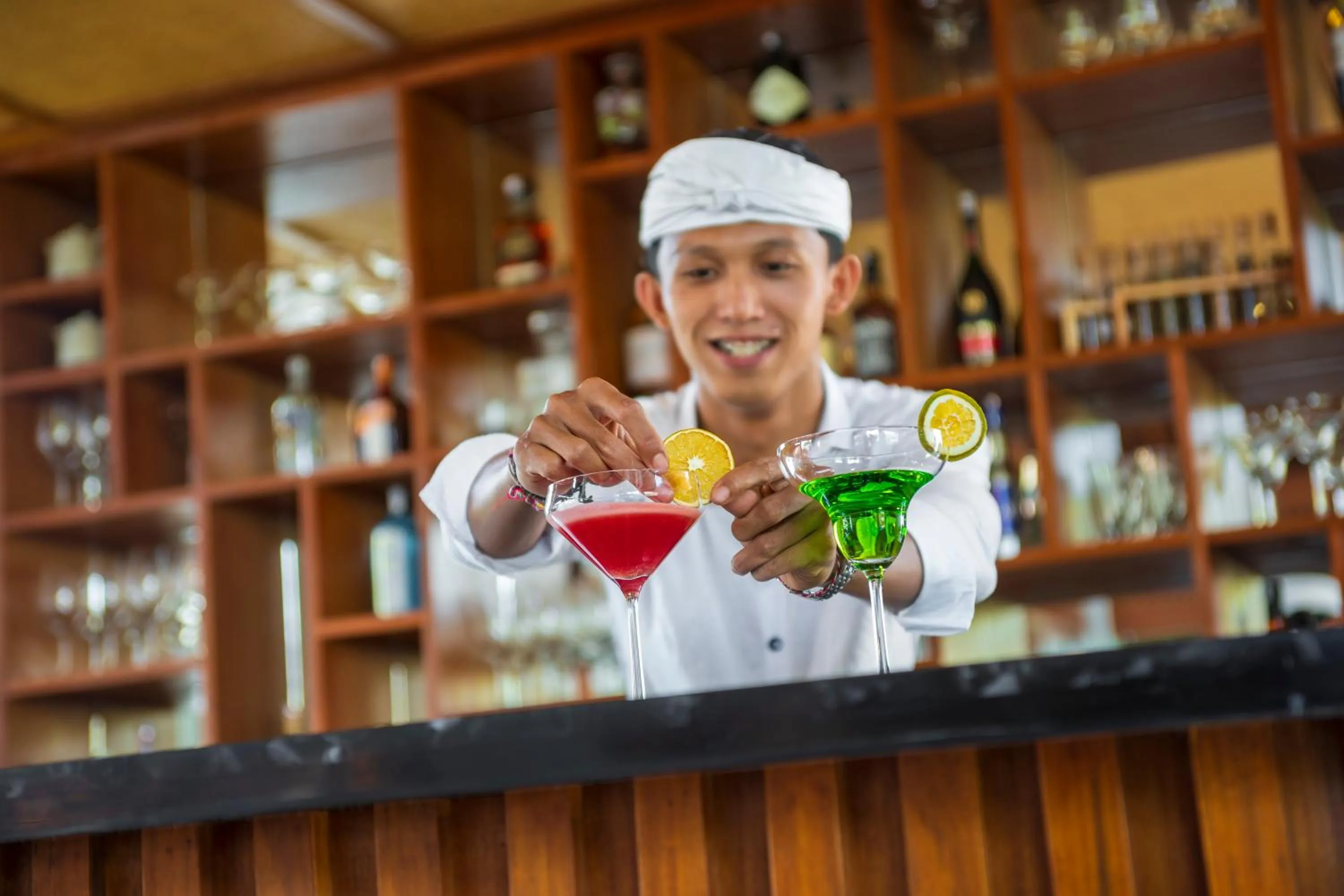 Restaurant/places to eat in Unagi Wooden Villas by Emana