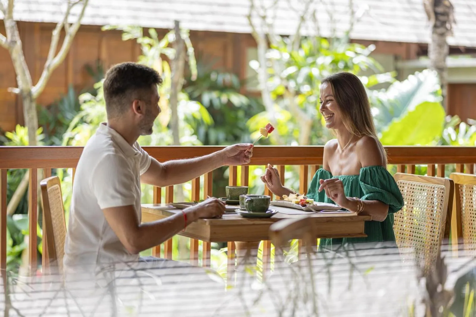 Restaurant/places to eat in Unagi Wooden Villas by Emana