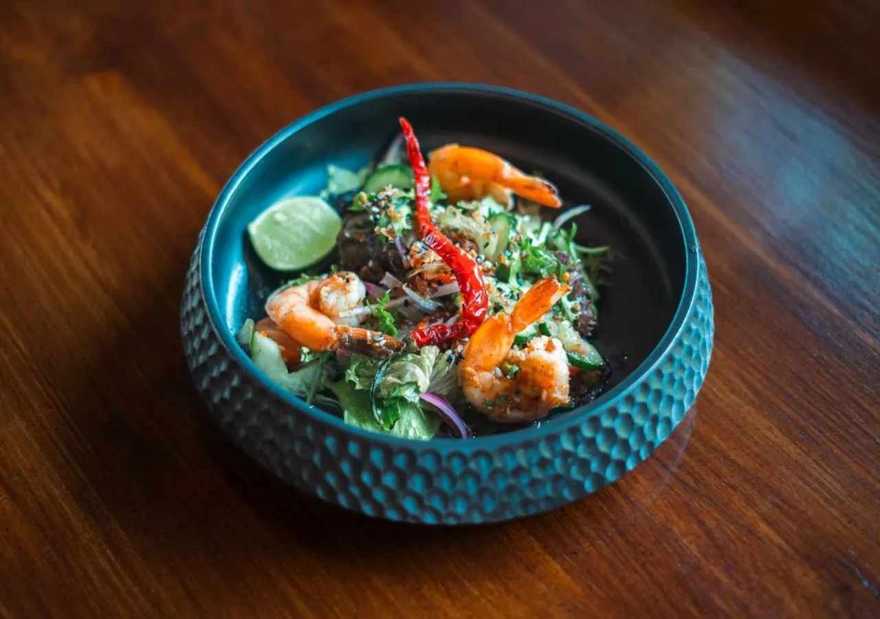 Food in Unagi Wooden Villas by Emana