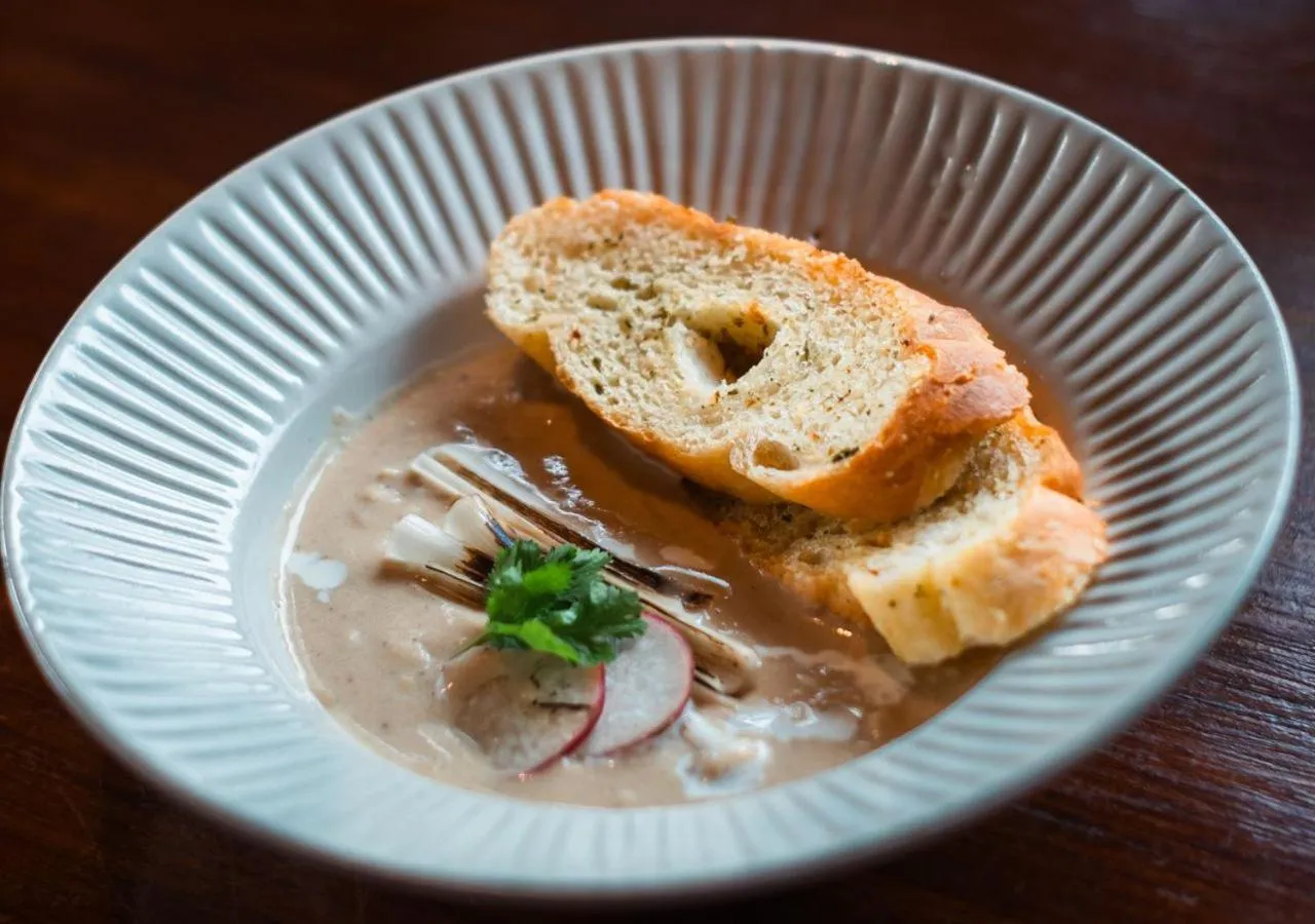 Food in Unagi Wooden Villas by Emana