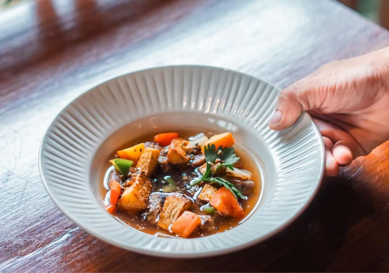 Food in Unagi Wooden Villas by Emana