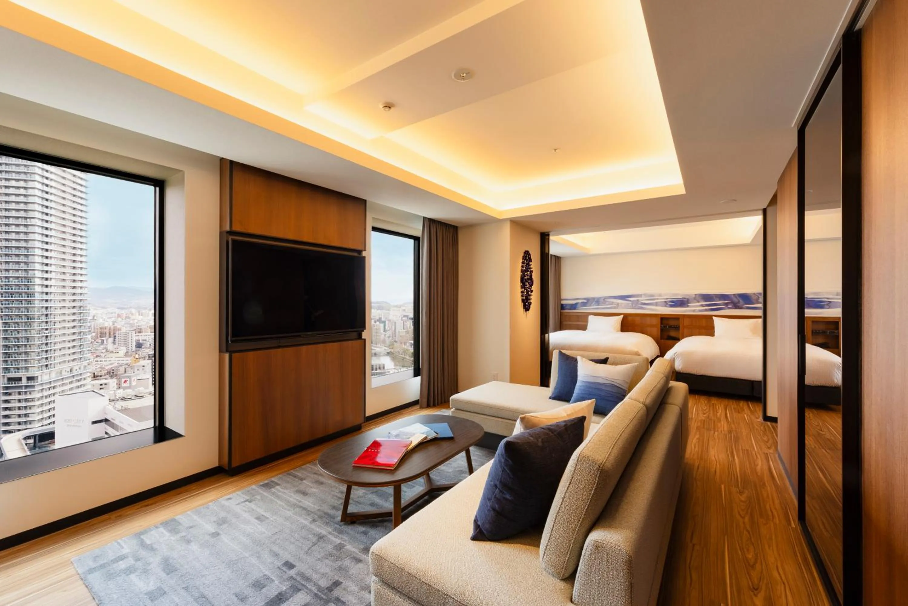 Bed in HOTEL GRANVIA HIROSHIMA SOUTH GATE