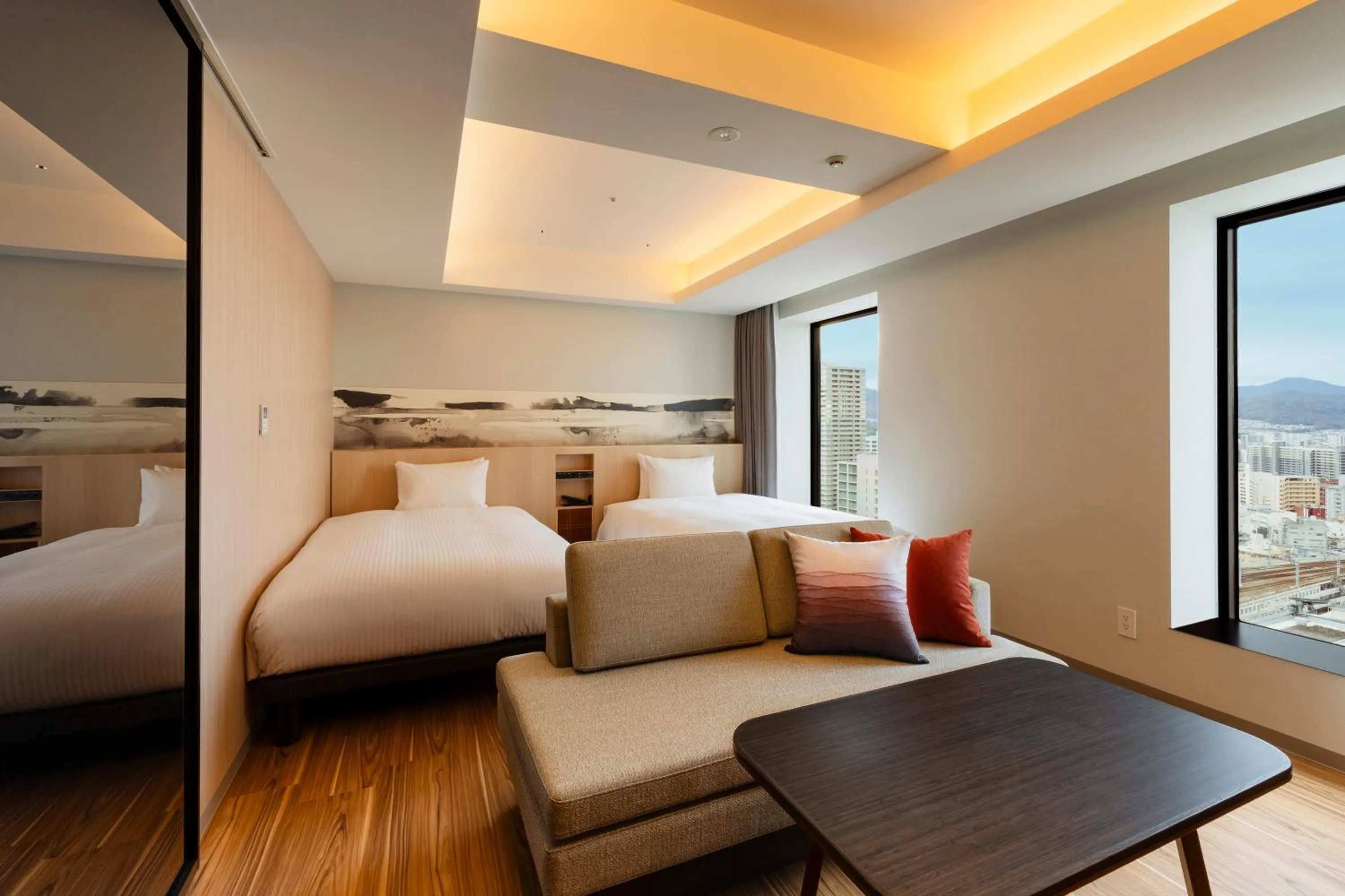 Bed in HOTEL GRANVIA HIROSHIMA SOUTH GATE