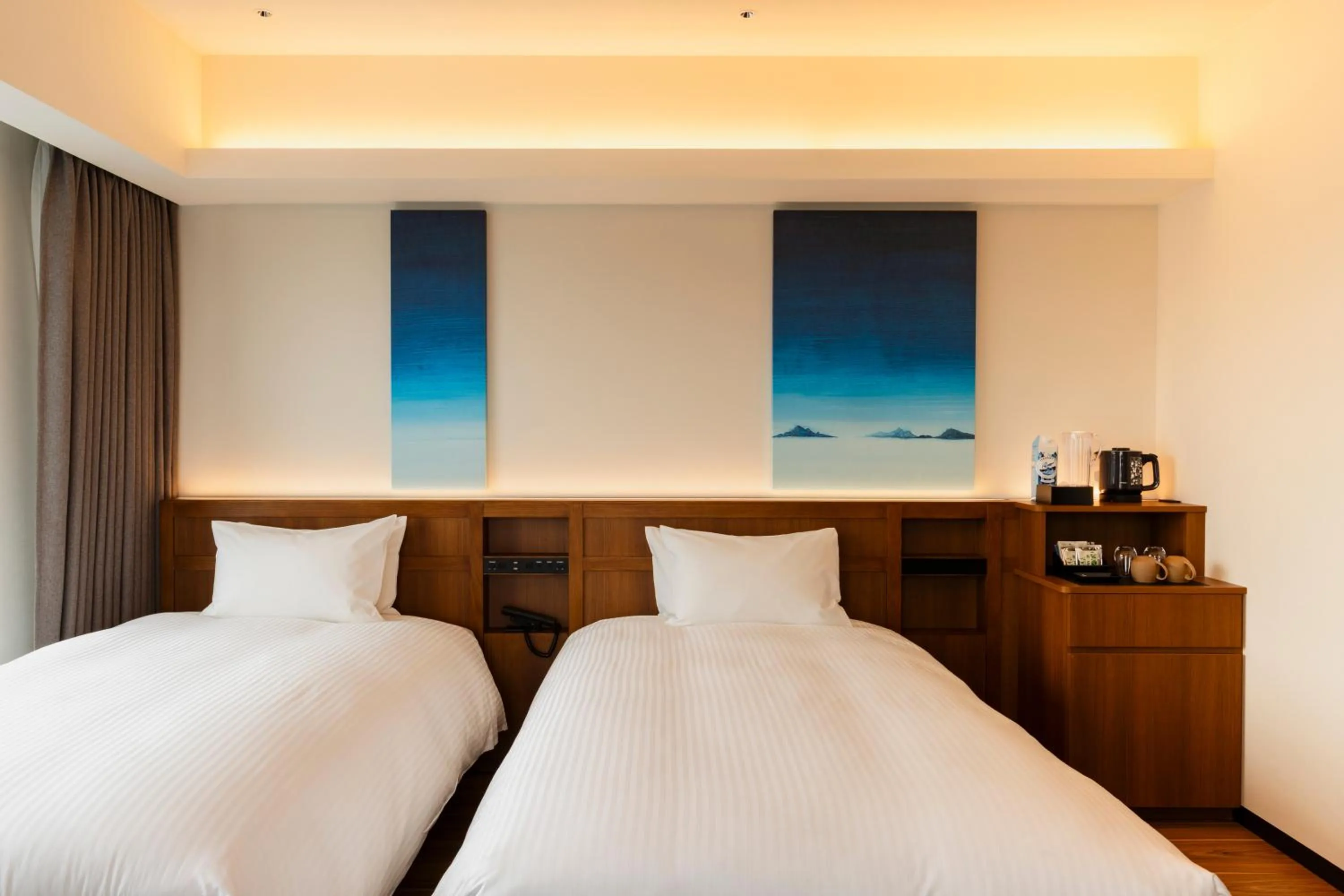 Bed in HOTEL GRANVIA HIROSHIMA SOUTH GATE