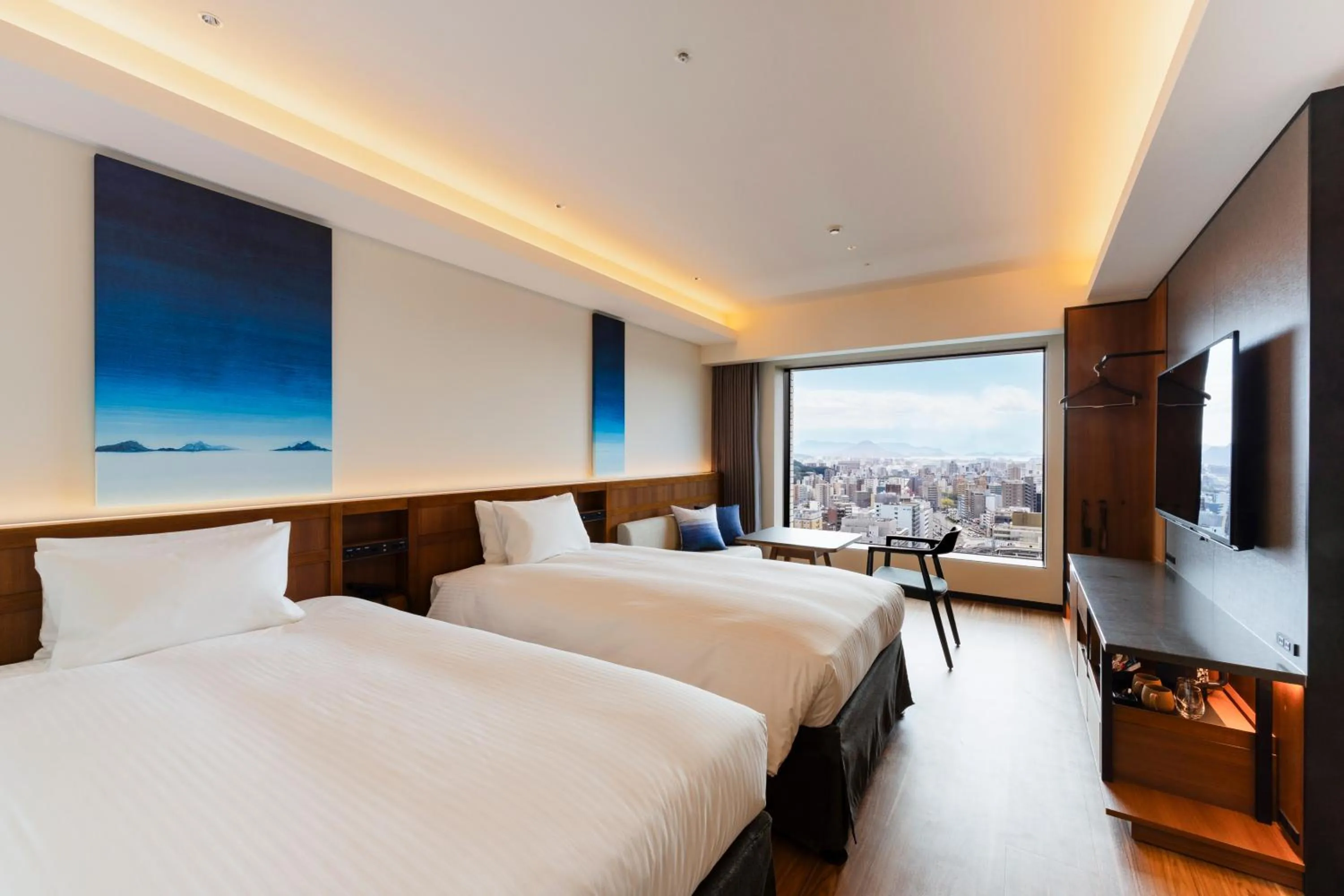 Bed in HOTEL GRANVIA HIROSHIMA SOUTH GATE