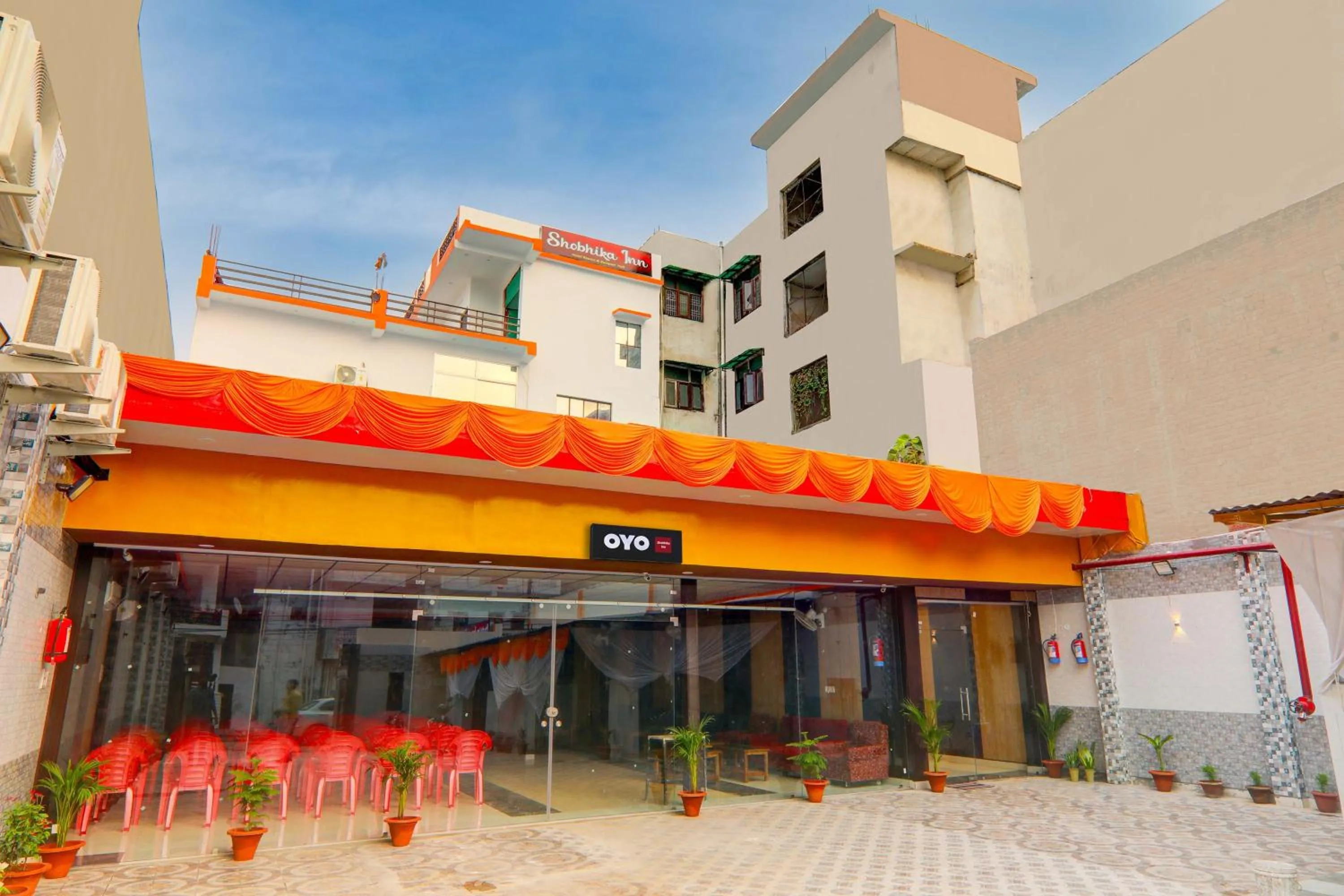 Facade/entrance in Hotel O Shobhika Inn