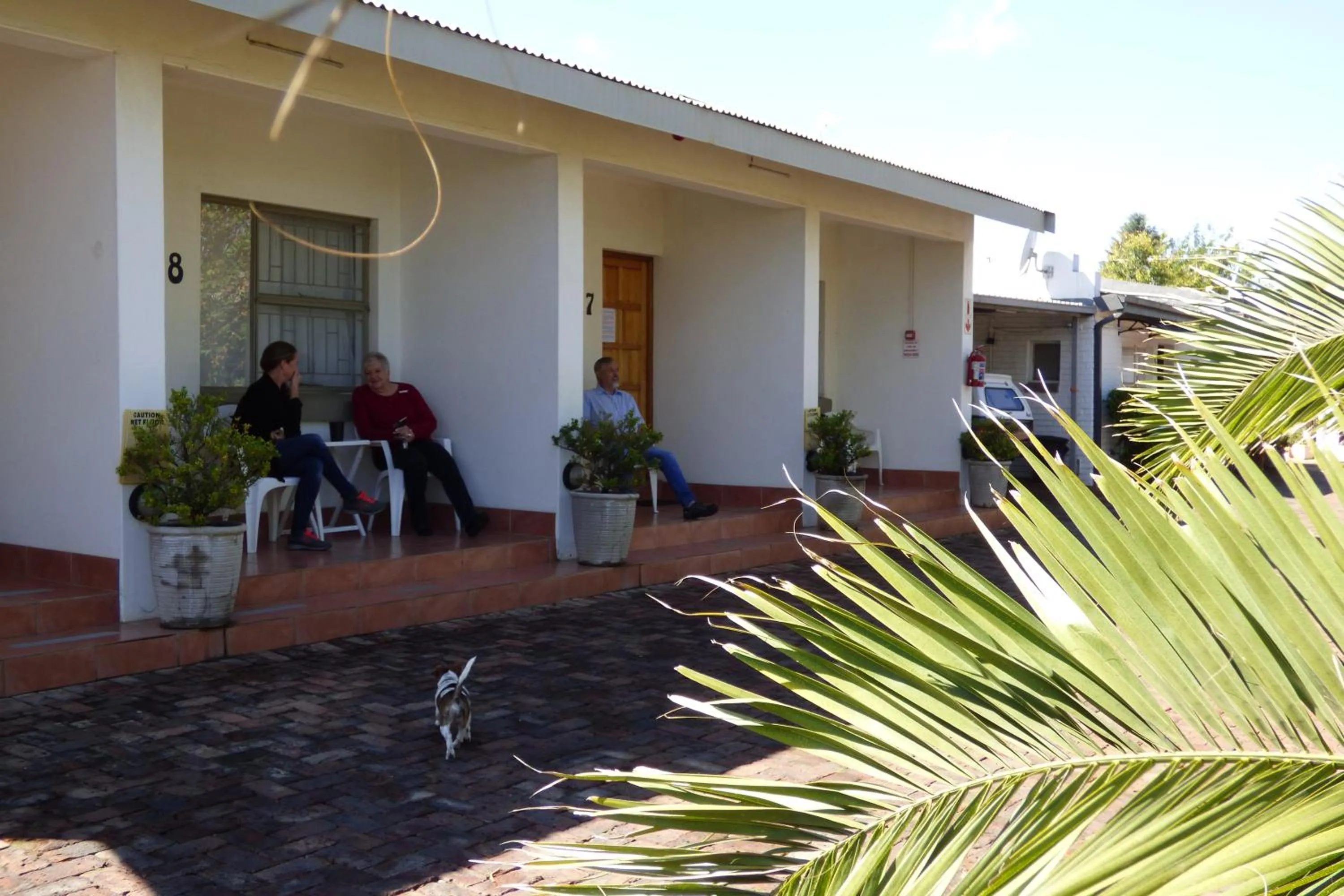 Patio in Pennylane Guest House