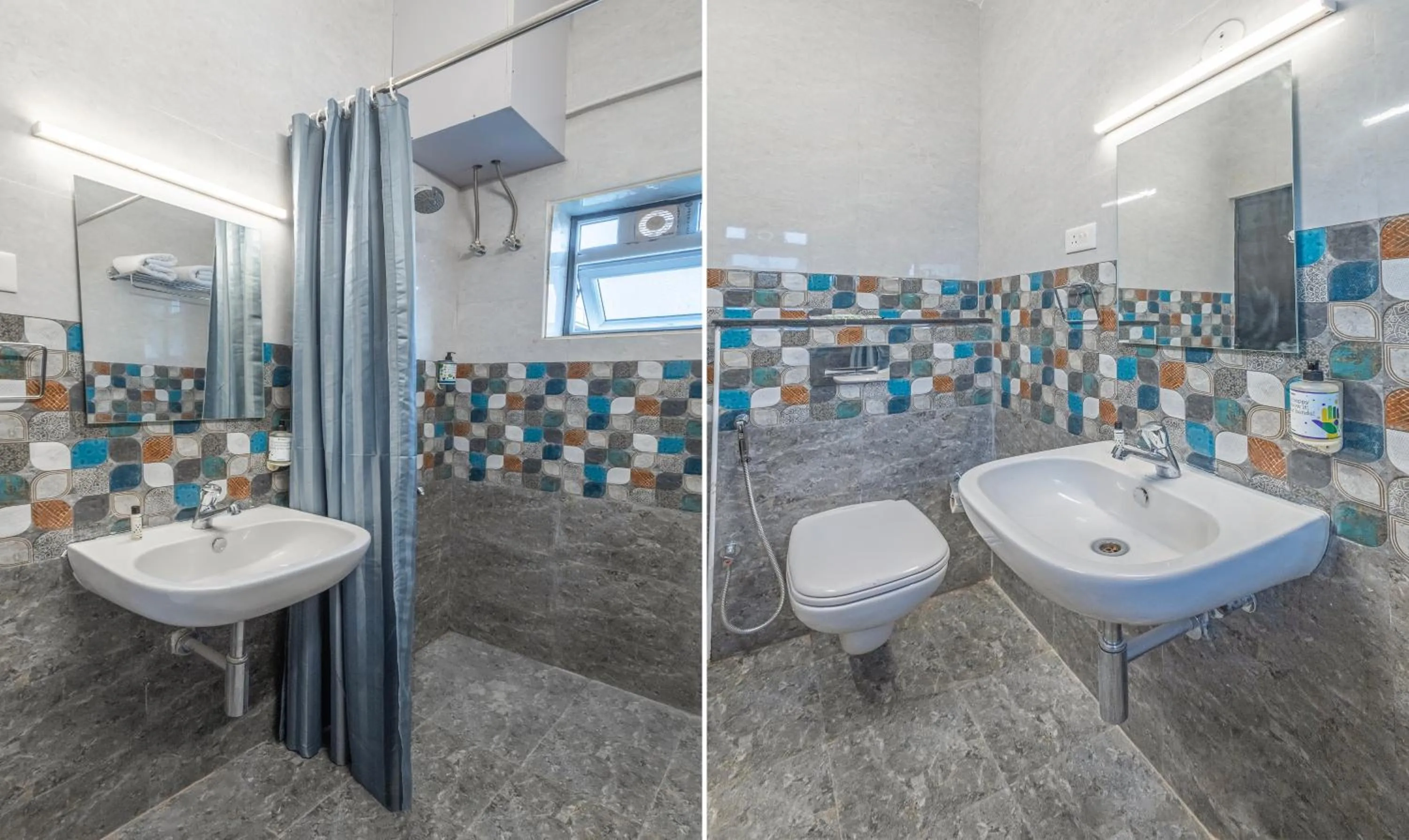 Bathroom in Treebo Premium Vapr Ashok Nagar