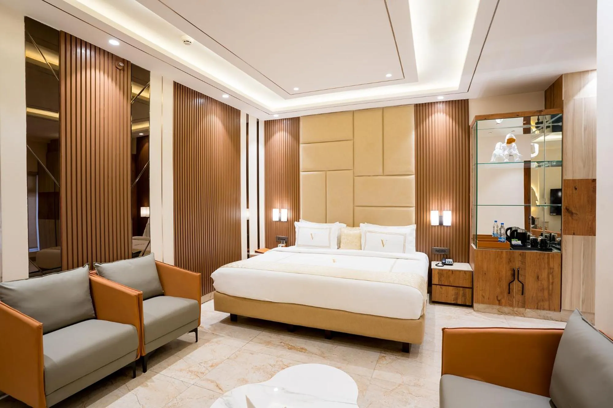 Bed in Oriva Vinflora Residency Nr LV Prasad Hospital Banjara Hills