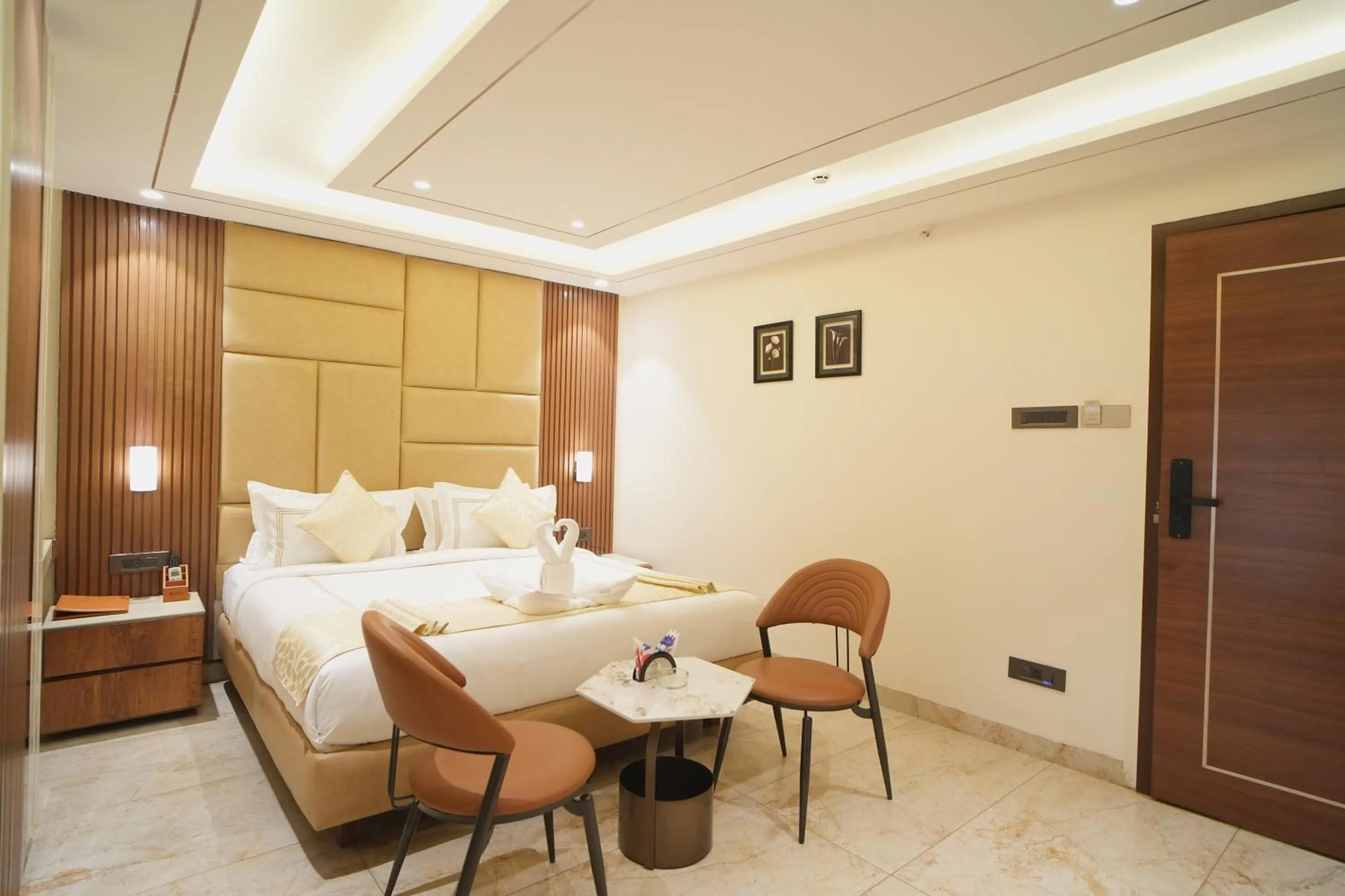 Bed in Oriva Vinflora Residency Nr LV Prasad Hospital Banjara Hills