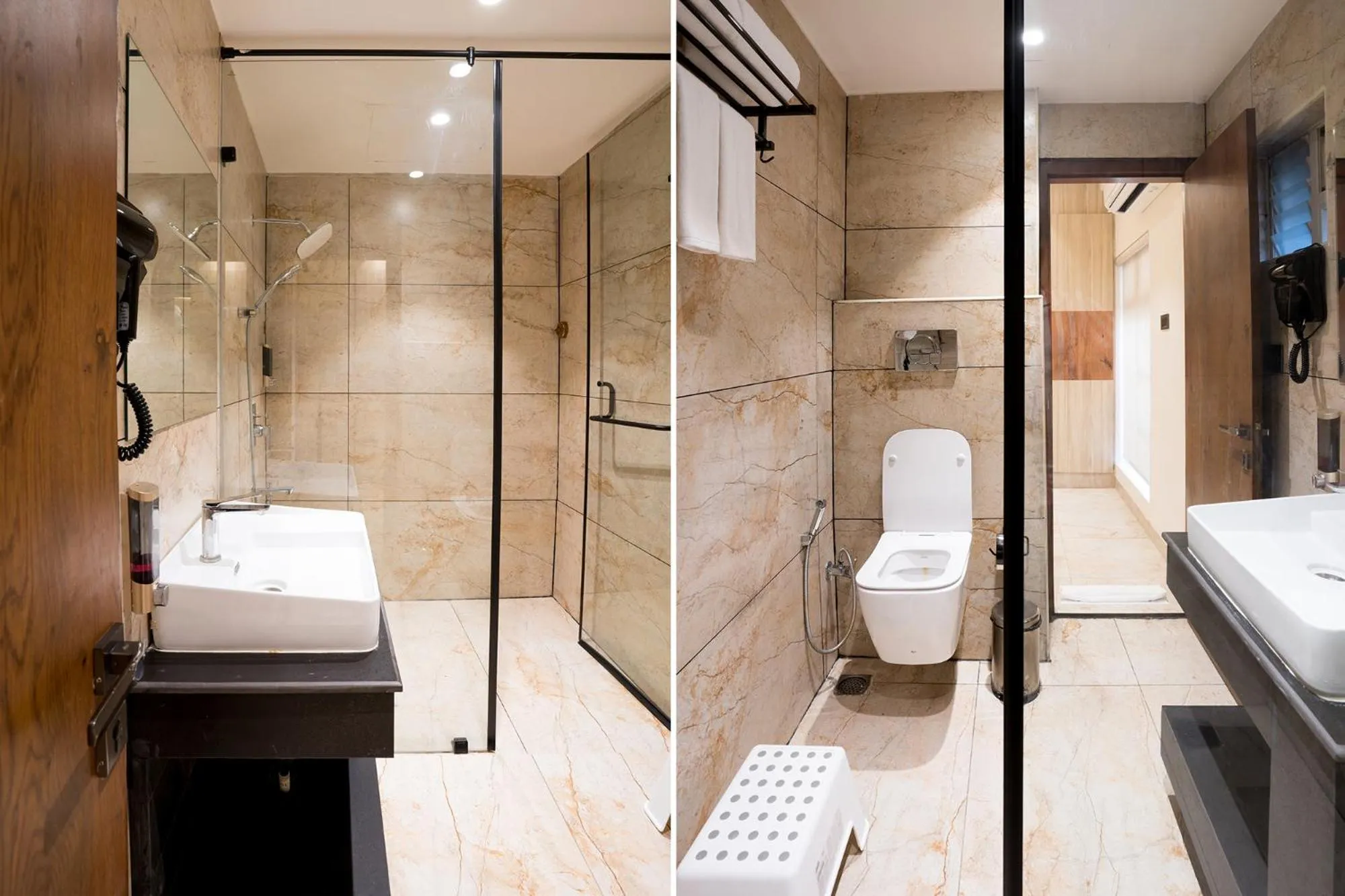 Bathroom in Oriva Vinflora Residency Nr LV Prasad Hospital Banjara Hills