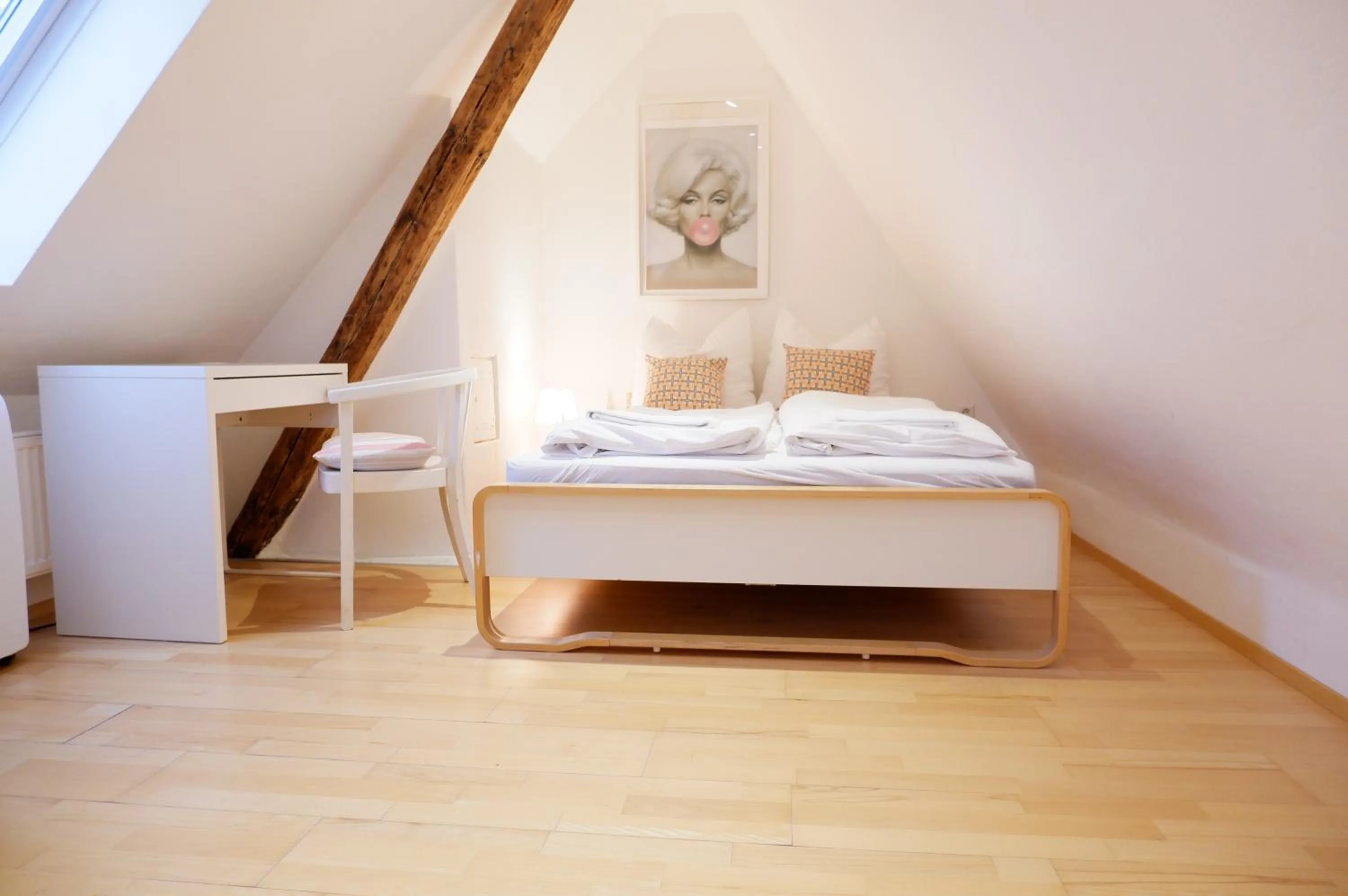 Bed in Apartment Zentral im Herzen der Altstadt