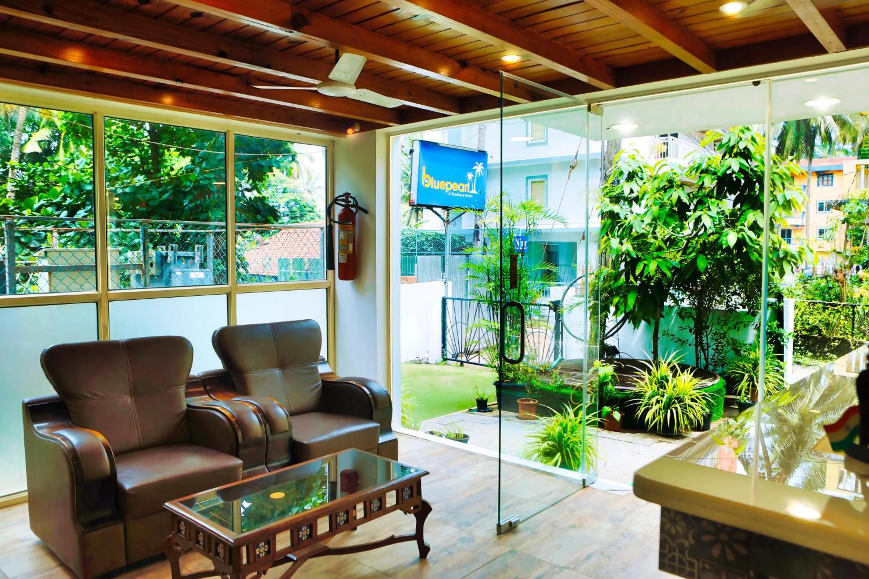 Seating area in Daksh Elite Candolim, Goa