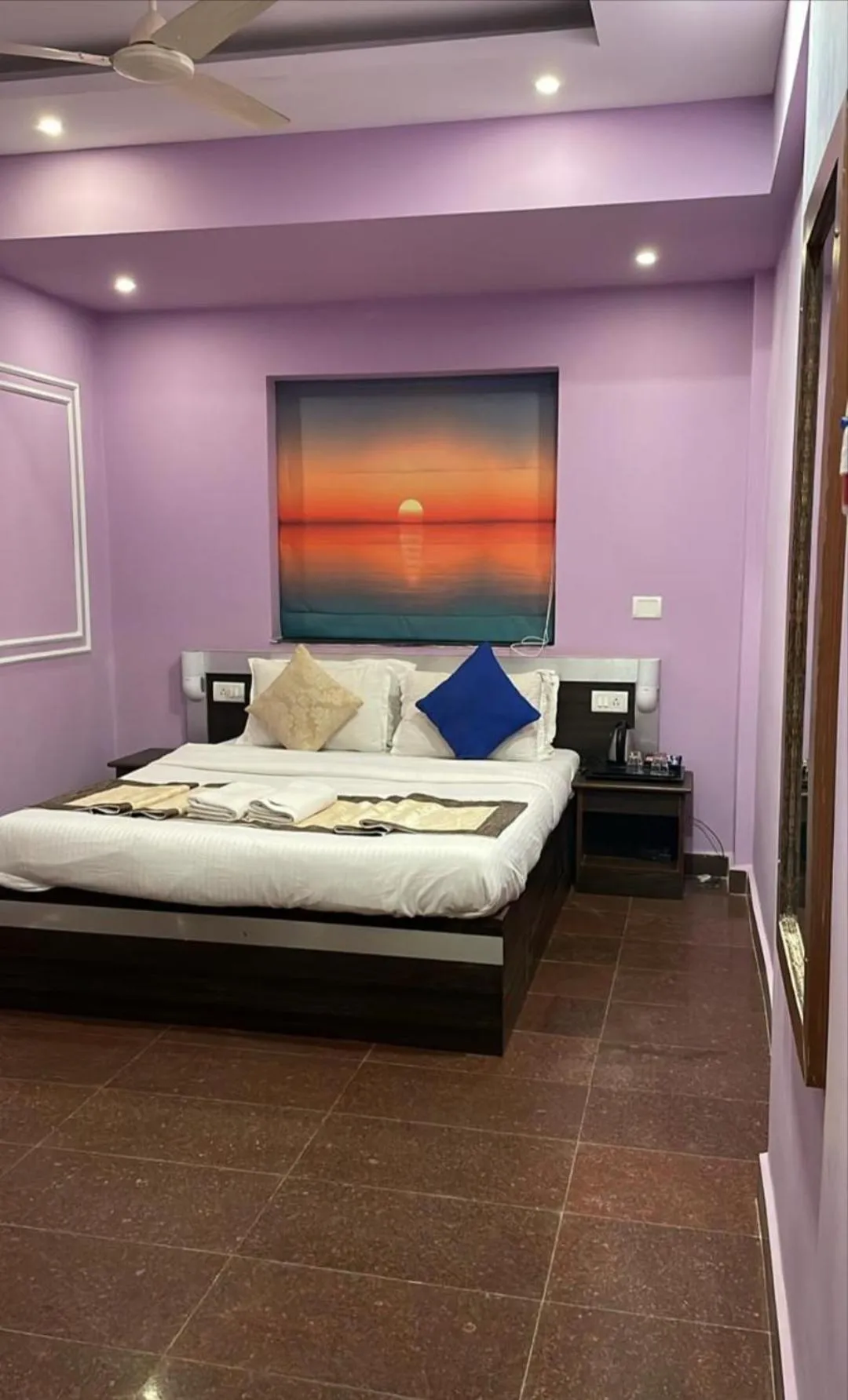 Bedroom in Daksh Elite Candolim, Goa