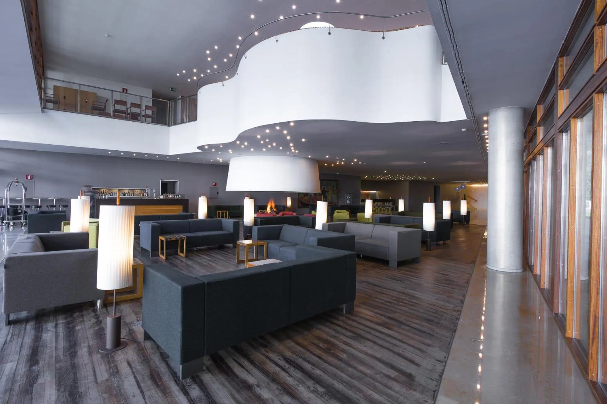 Living room in Hotel Continental Balneario de Panticosa