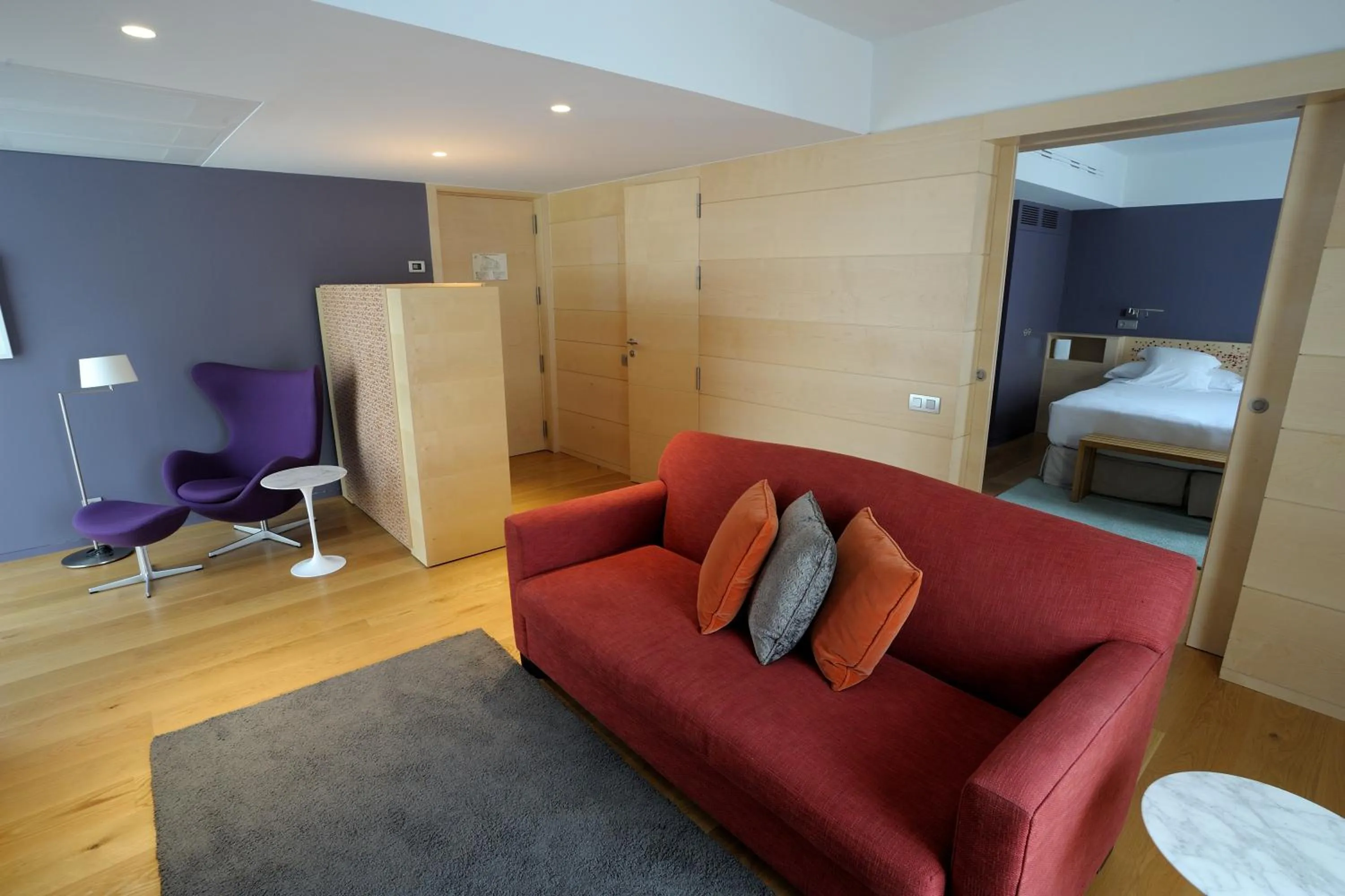 Living room in Hotel Continental Balneario de Panticosa