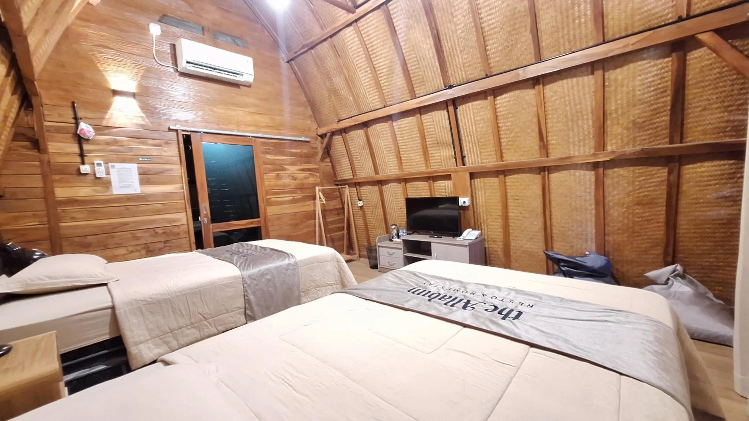 Bedroom, Bed in The Allabun Glamping Yogyakarta