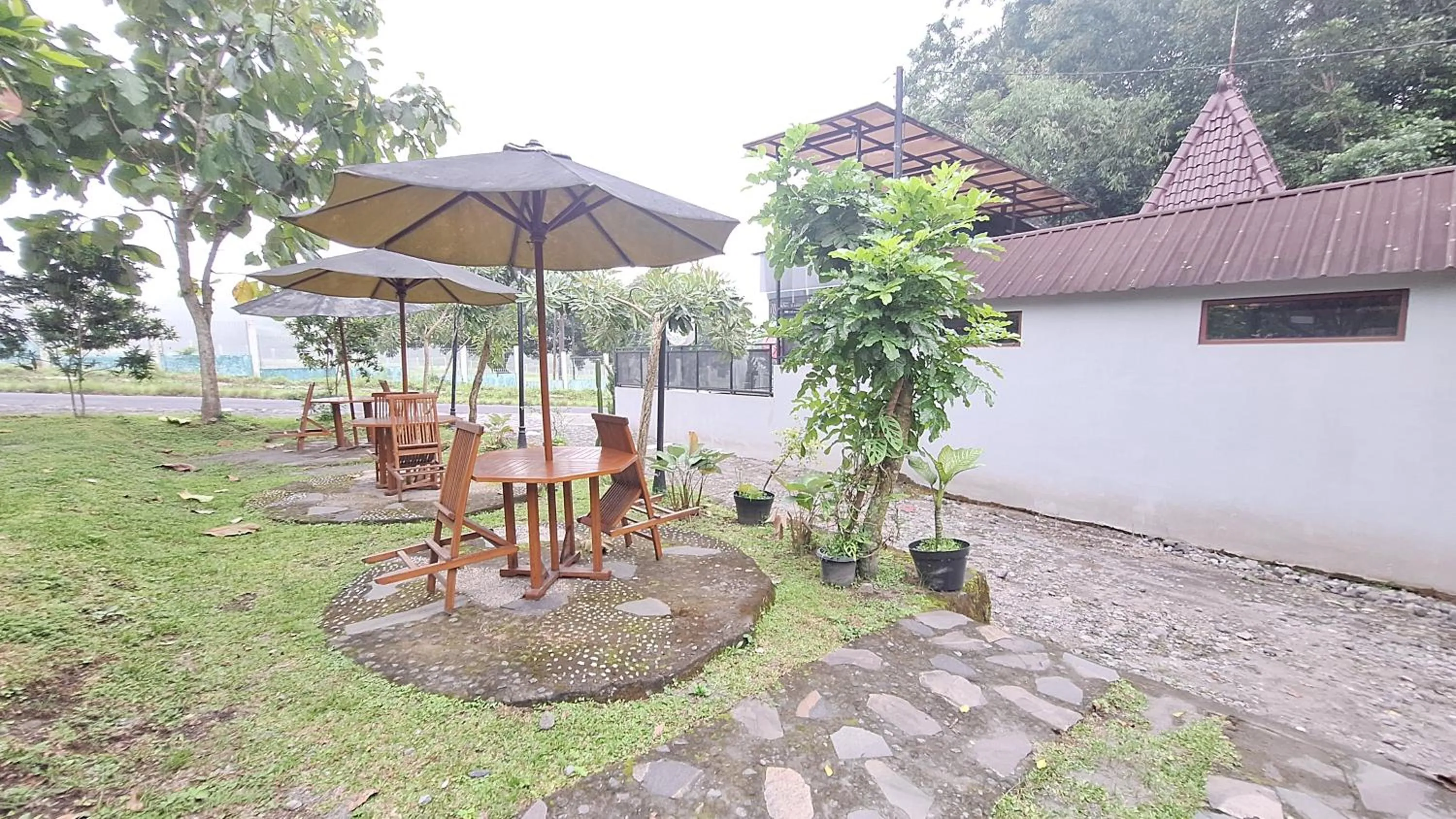 Garden in The Allabun Glamping Yogyakarta