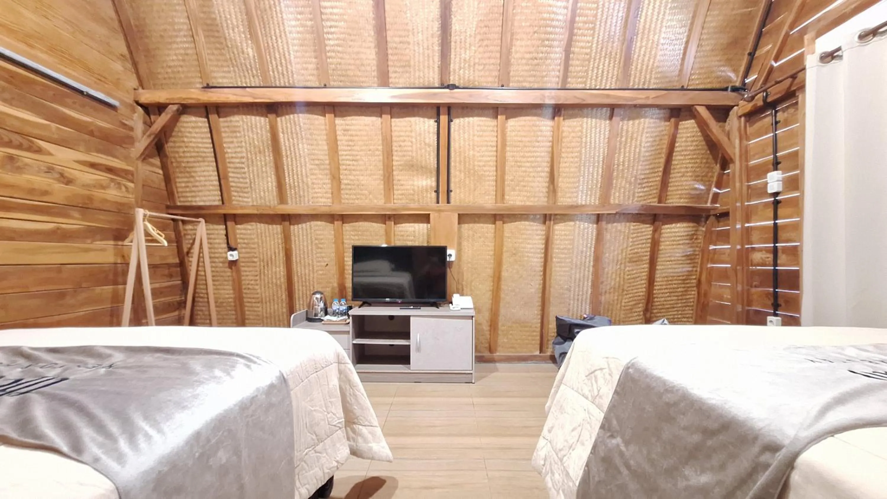 Bedroom, Bed in The Allabun Glamping Yogyakarta